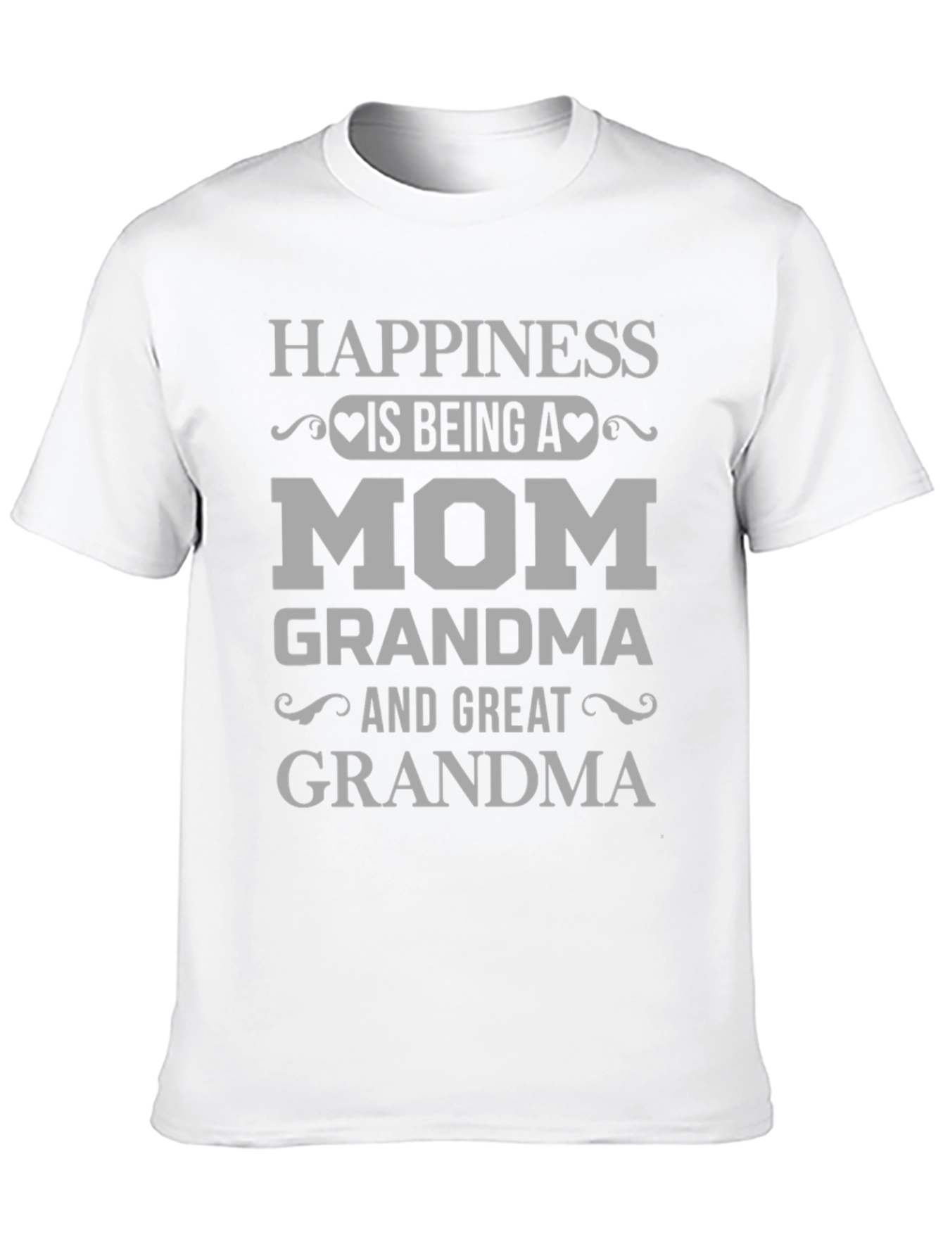 Happiness is Being A Mom Graphic T-Shirt