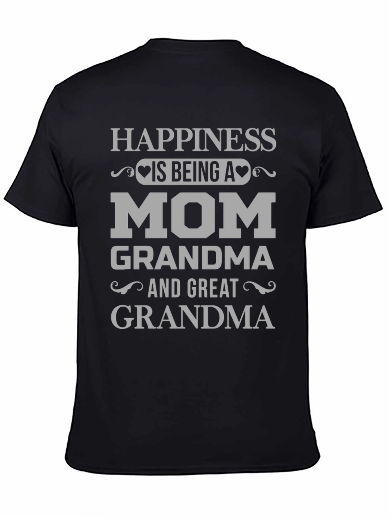 Happiness is Being A Mom Graphic T-Shirt