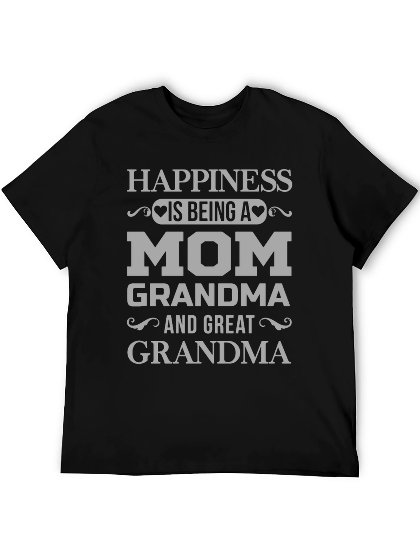 Happiness is Being A Mom Graphic T-Shirt