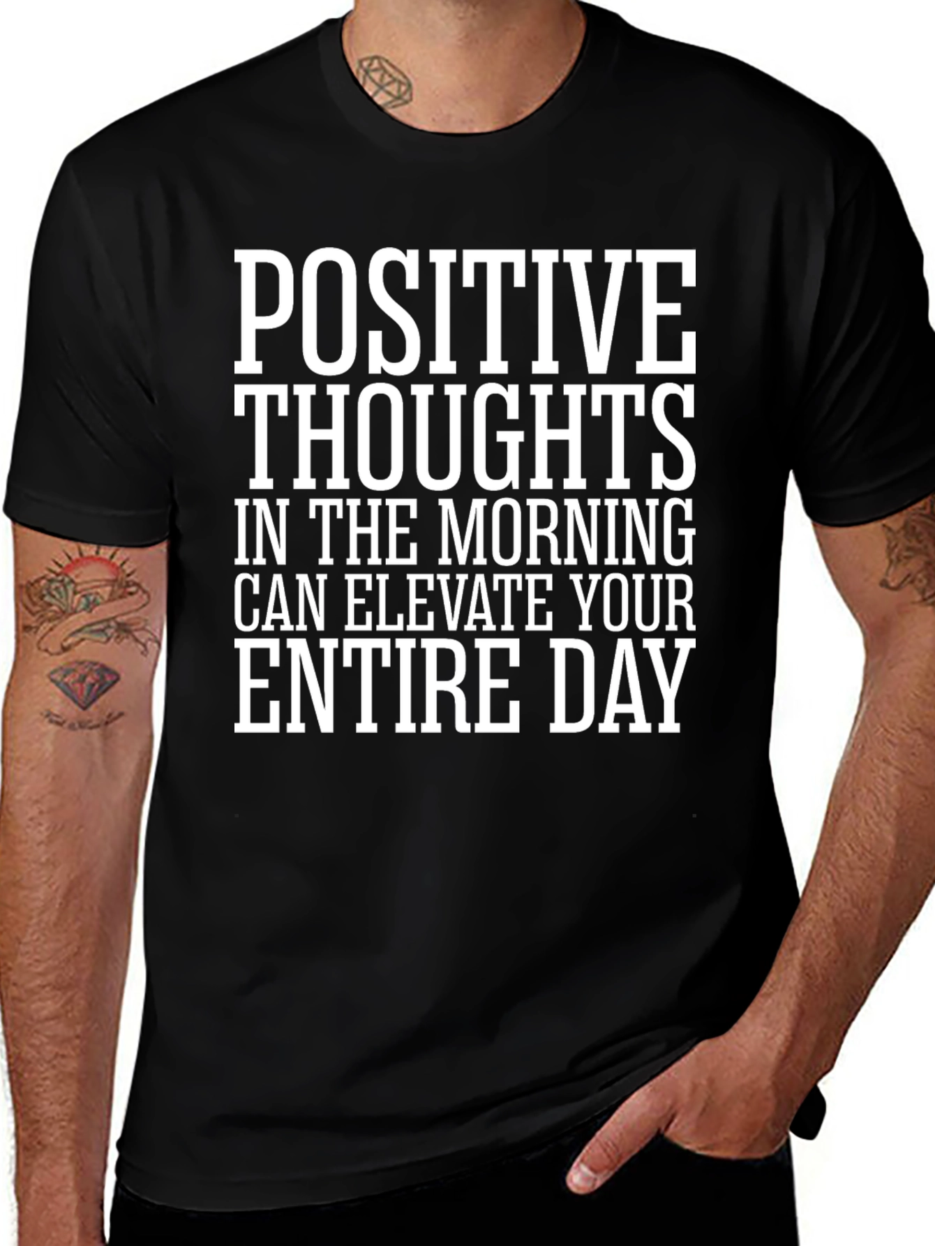 Positive Thoughts Graphic Tee