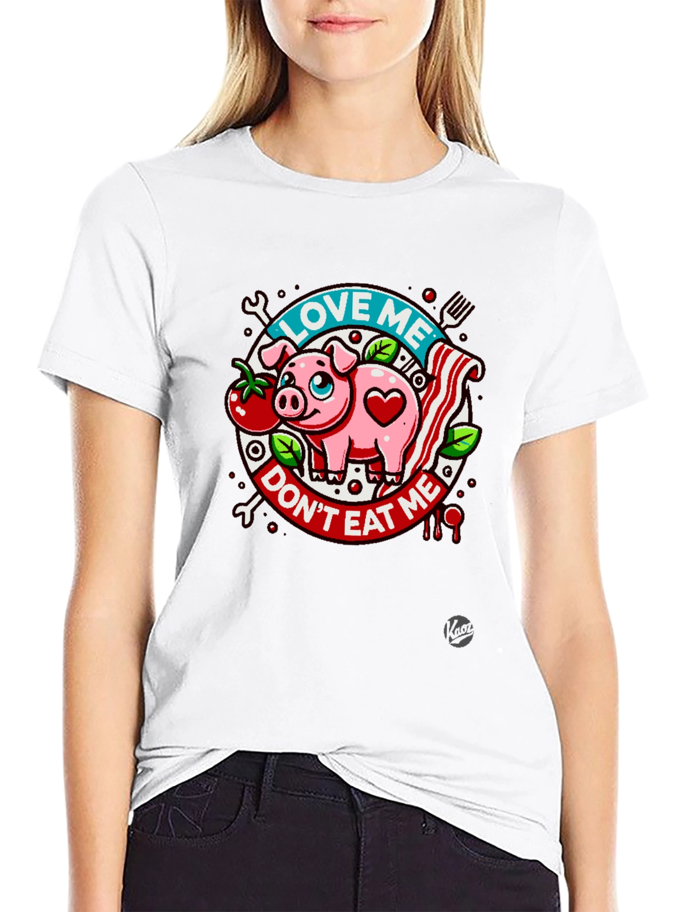 Love Me Dont Eat Me Graphic Tee