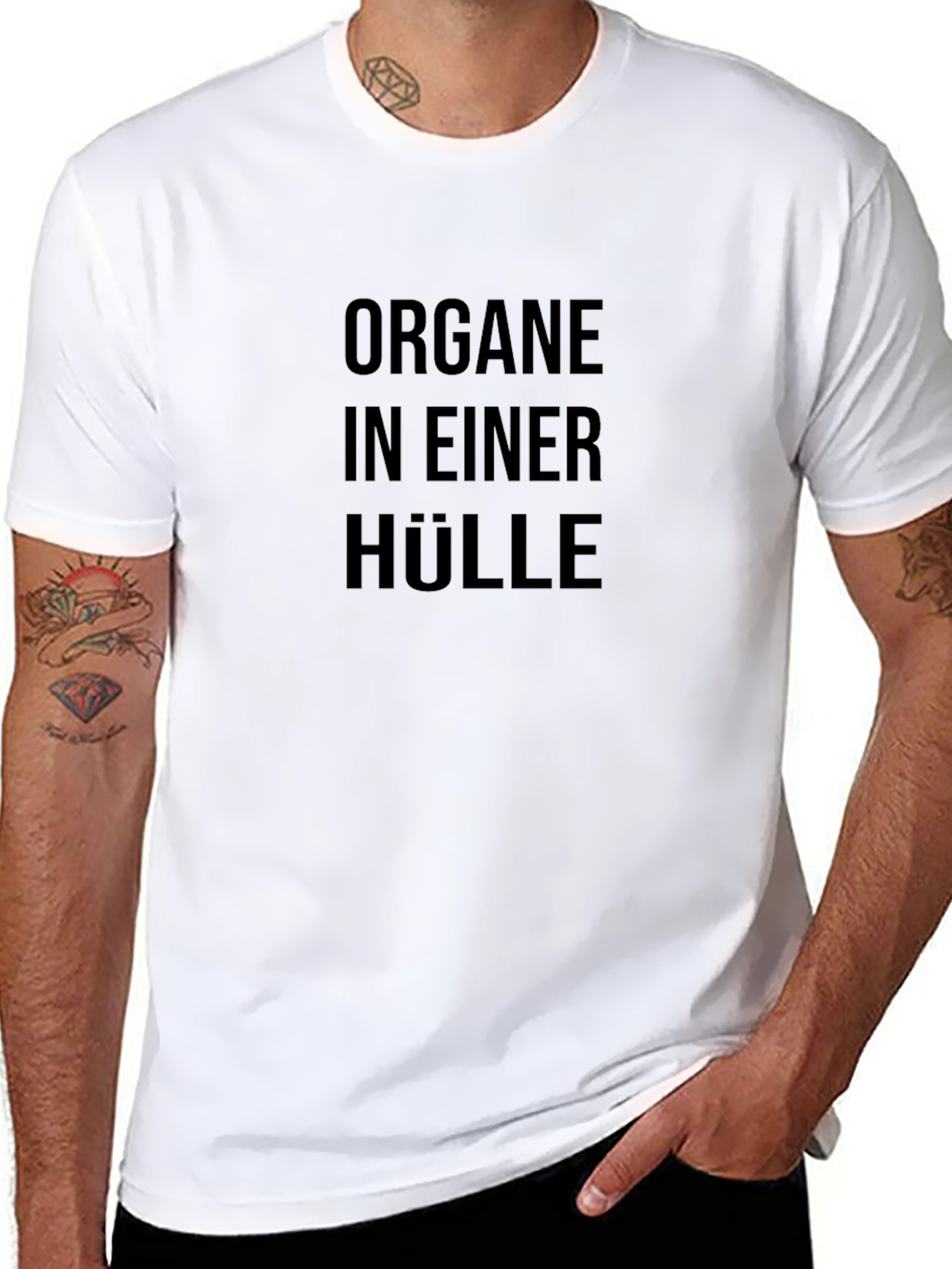 Organe in Einer Hülle Black T-Shirt