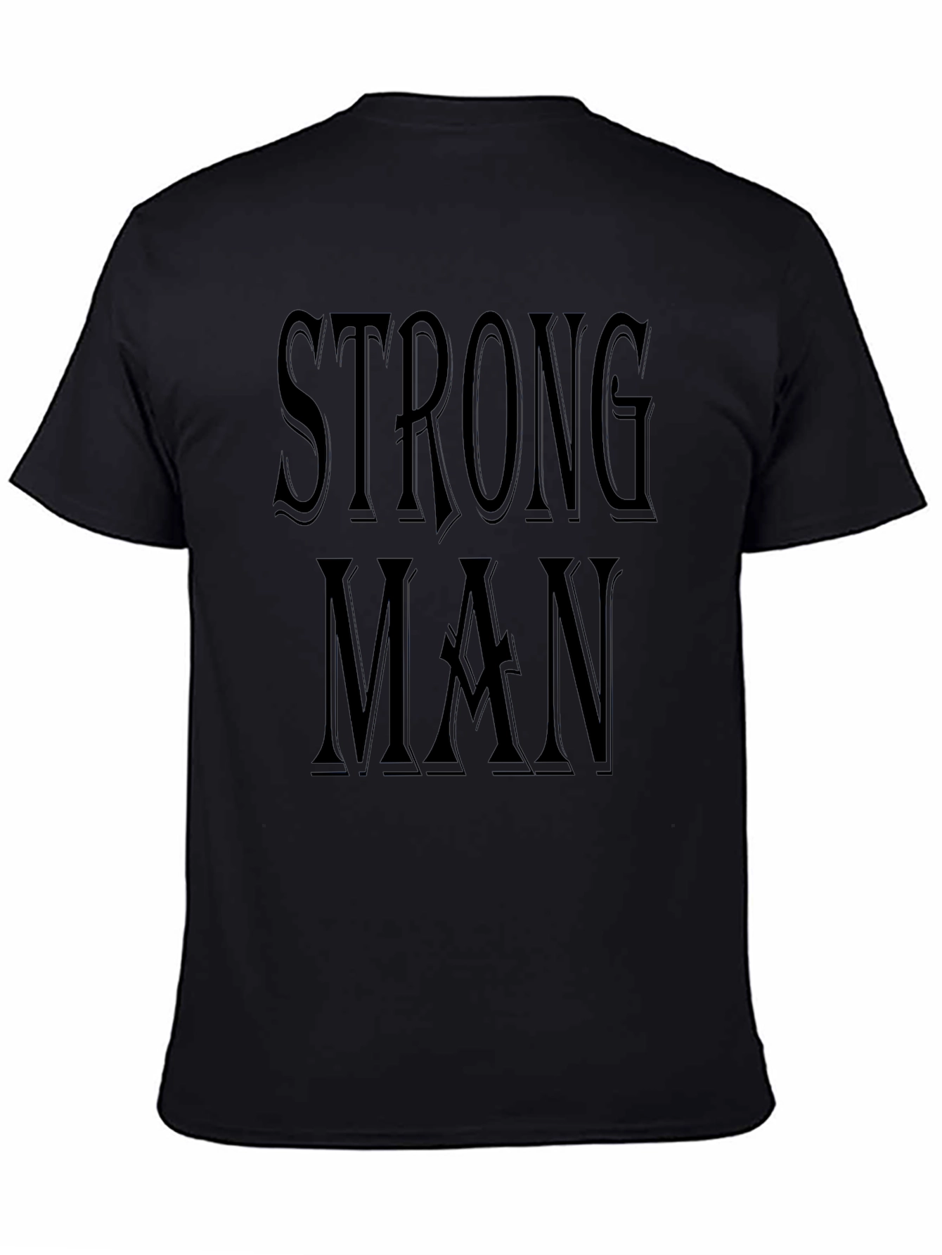 Strong Man Graphic Tee - Classic Comfort Fit