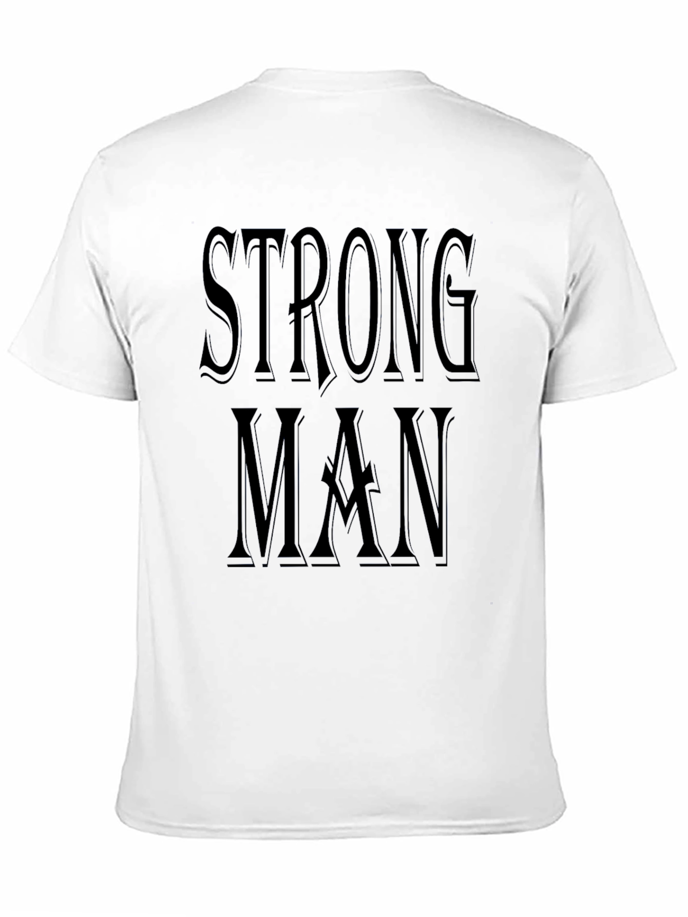 Strong Man Graphic Tee - Classic Comfort Fit