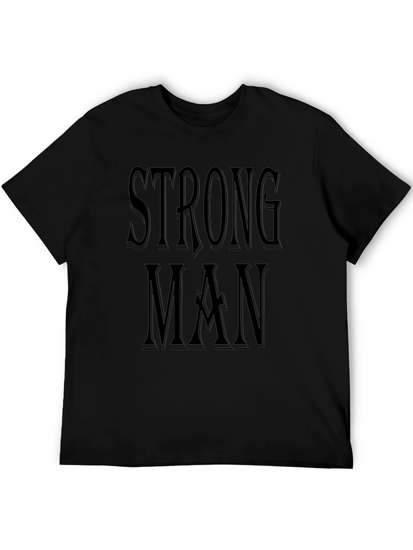 Strong Man Graphic Tee - Classic Comfort Fit