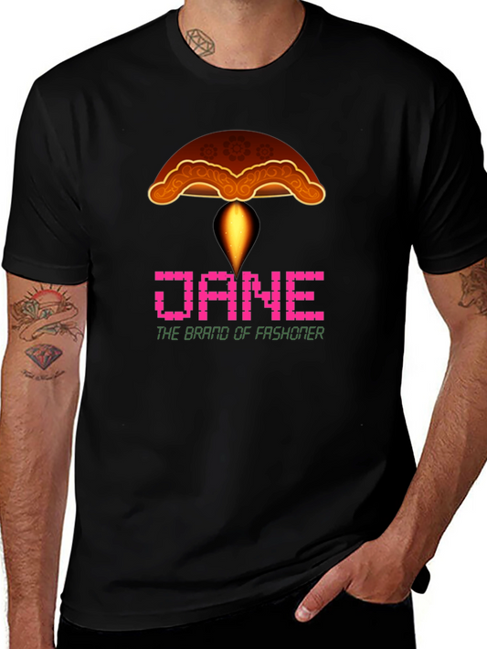 Jane Fashion Brand Graphic Tee - Trendy Style