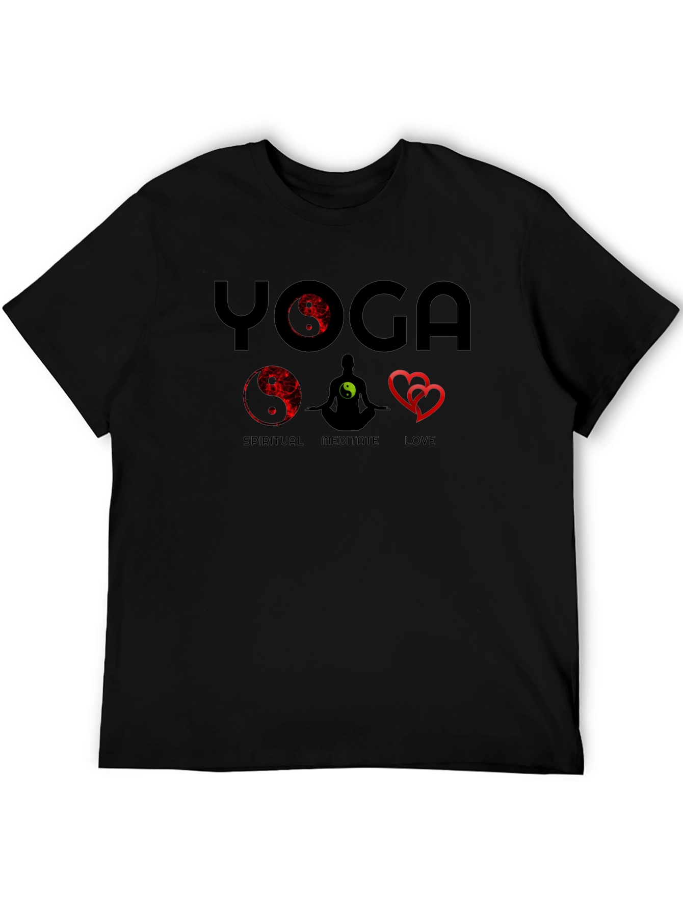 Yoga Spiritual Meditate Love T-Shirt