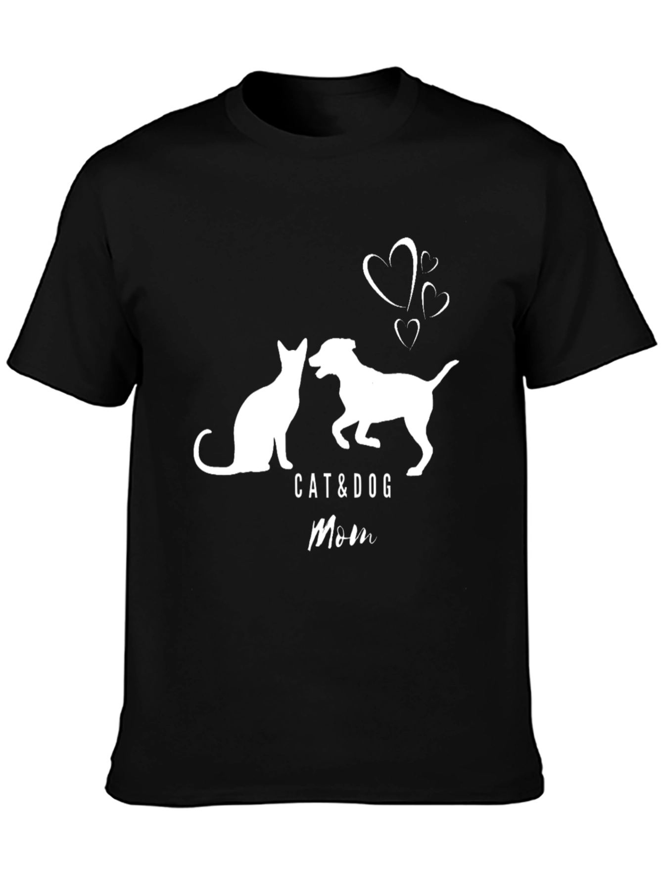 Cat & Dog Mom Graphic Tee - Unisex