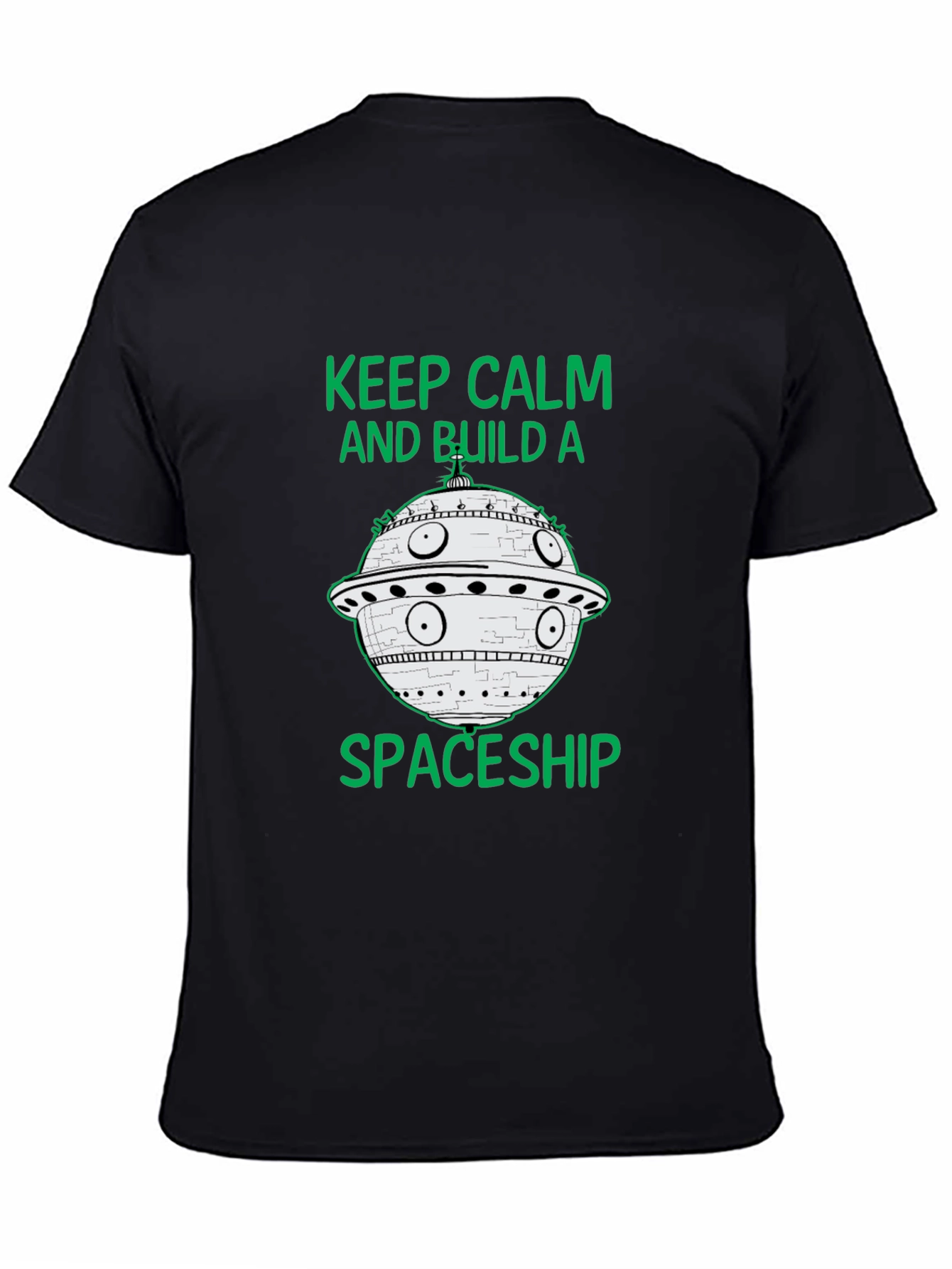 Keep Calm and Build a Spaceship T-Shirt