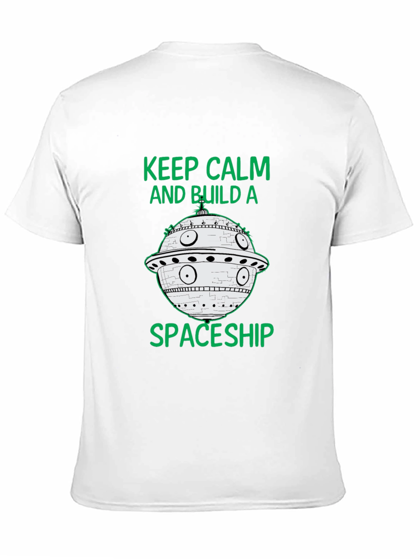 Keep Calm and Build a Spaceship T-Shirt