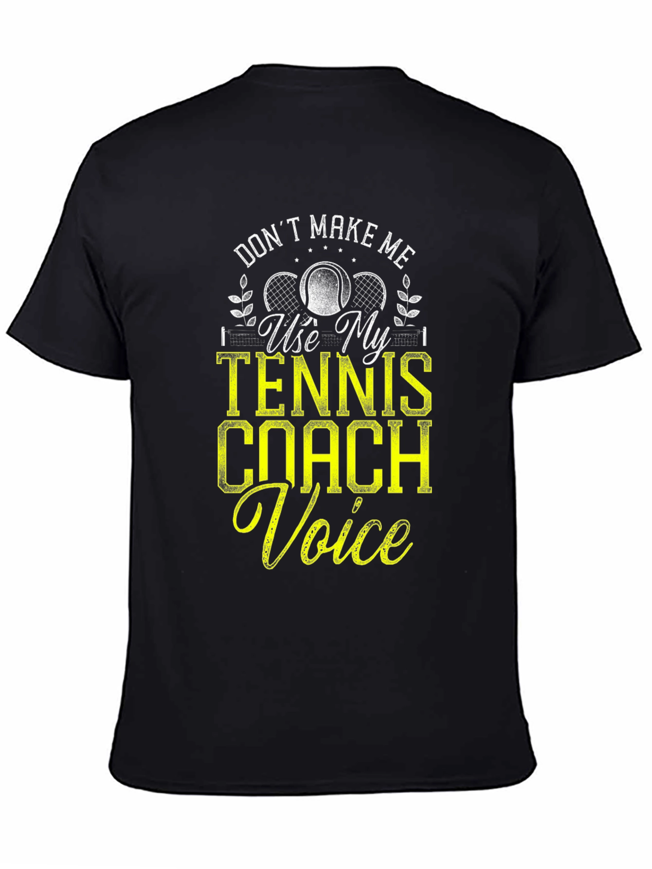 Tennis Coach Voice Graphic Tee