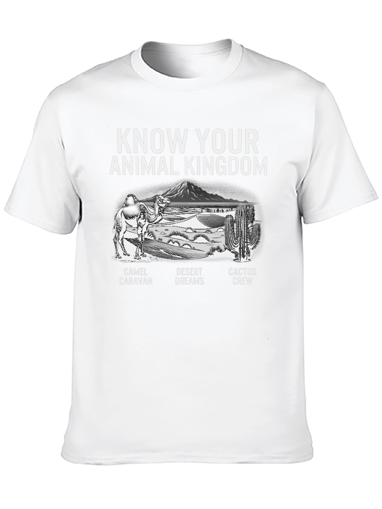 Know Your Animal Kingdom Desert Graphic T-Shirt