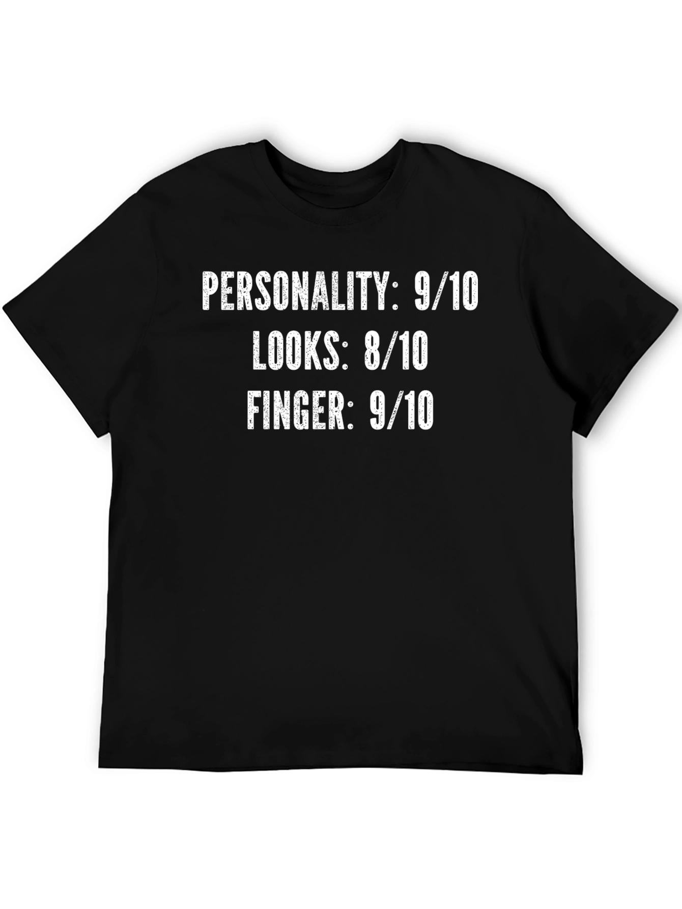 Funny Personality Looks Finger T-Shirt