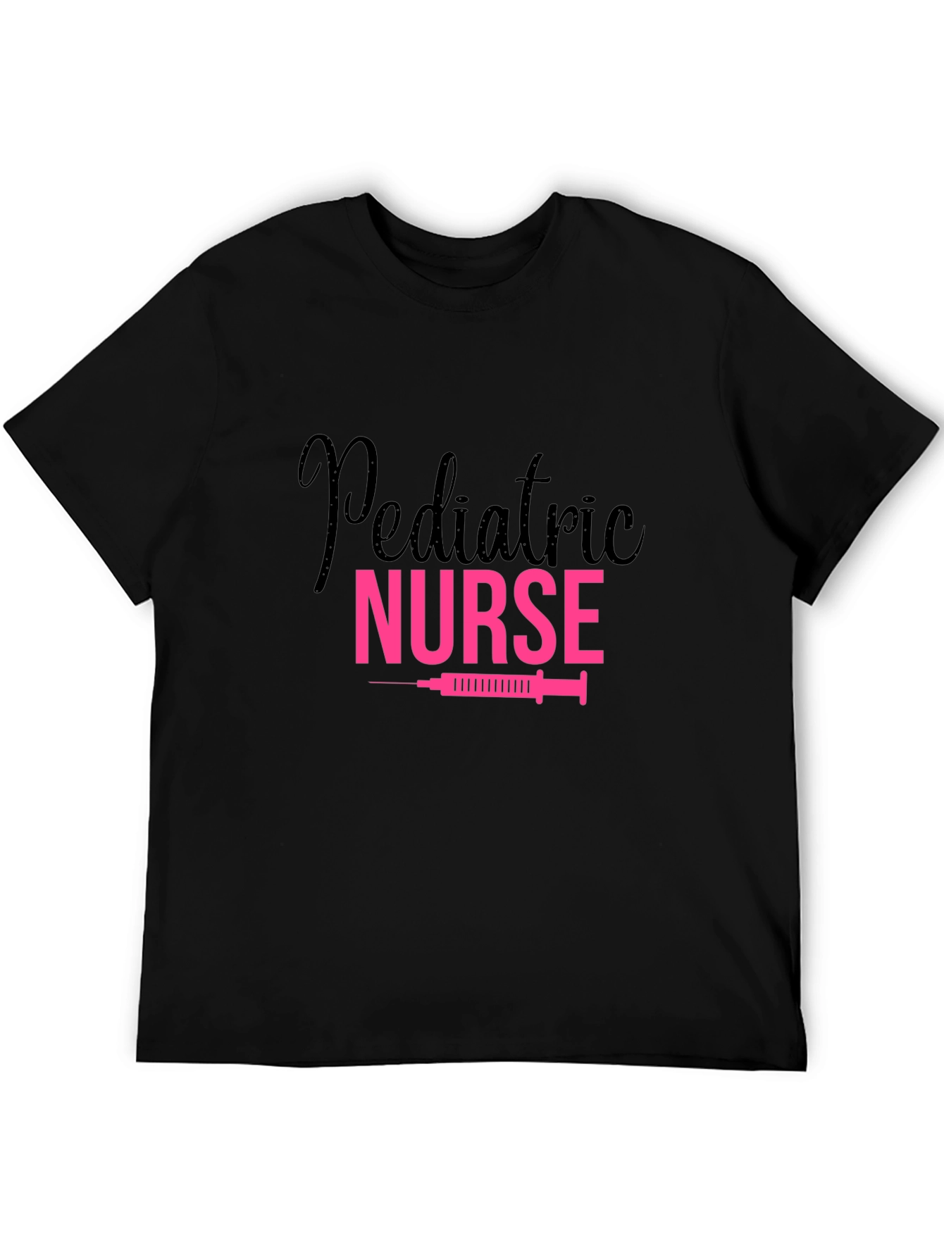 Pediatric Nurse T-Shirt Pink Graphic Tee