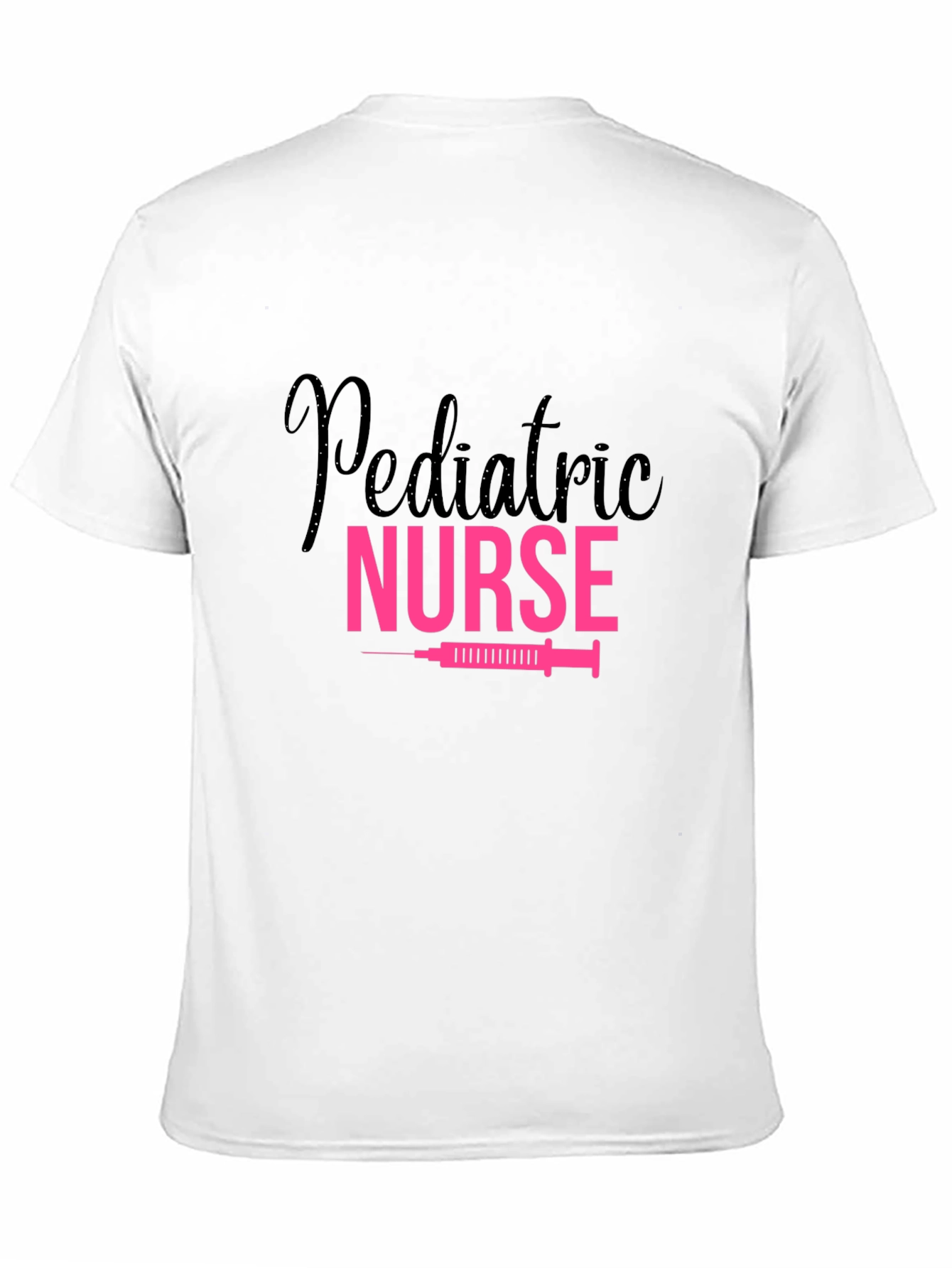 Pediatric Nurse T-Shirt Pink Graphic Tee