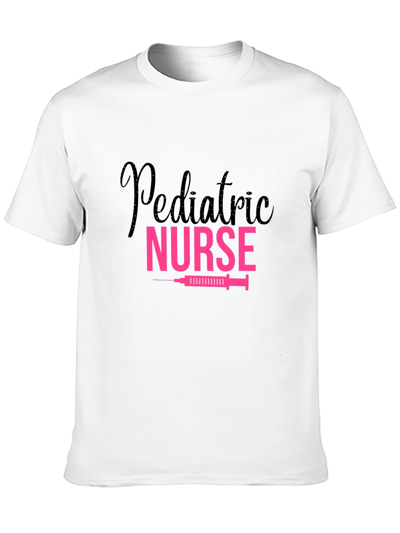 Pediatric Nurse T-Shirt Pink Graphic Tee