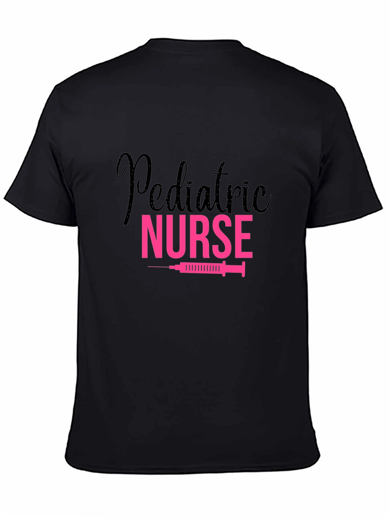Pediatric Nurse T-Shirt Pink Graphic Tee