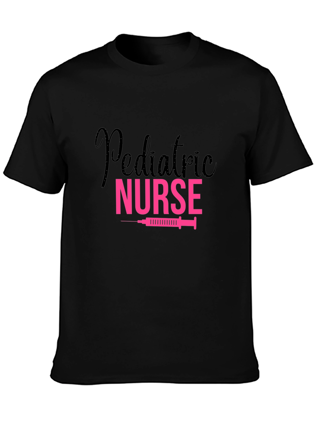 Pediatric Nurse T-Shirt Pink Graphic Tee