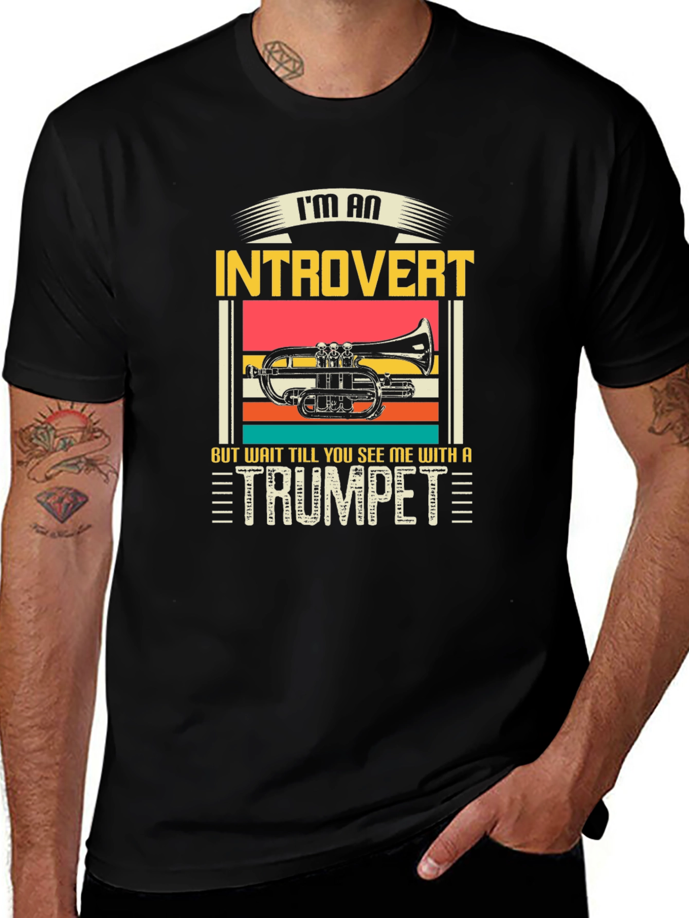 Introvert Trumpet T-Shirt