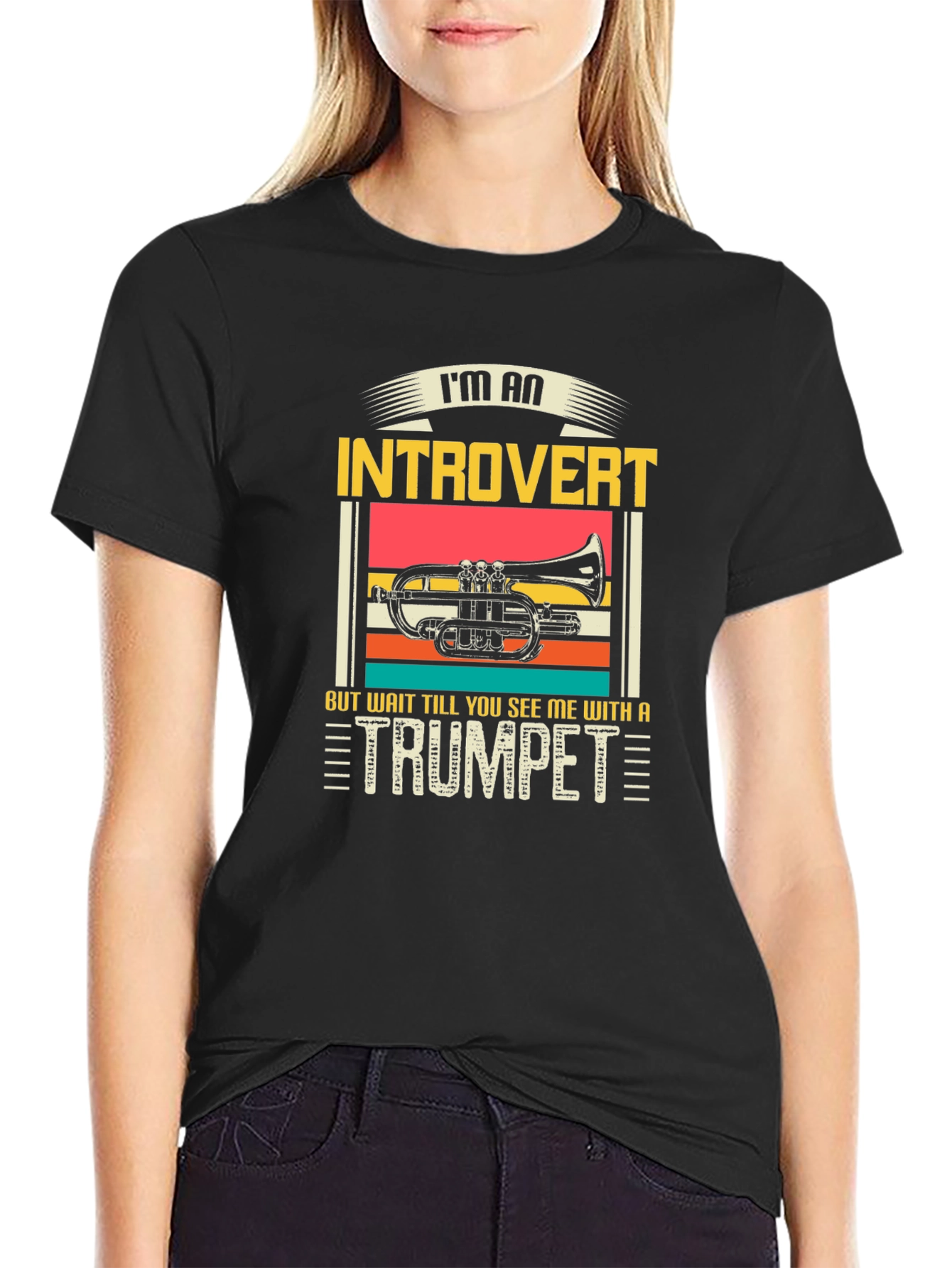 Introvert Trumpet T-Shirt