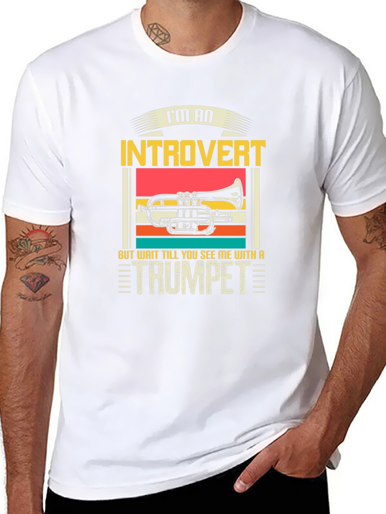 Introvert Trumpet T-Shirt