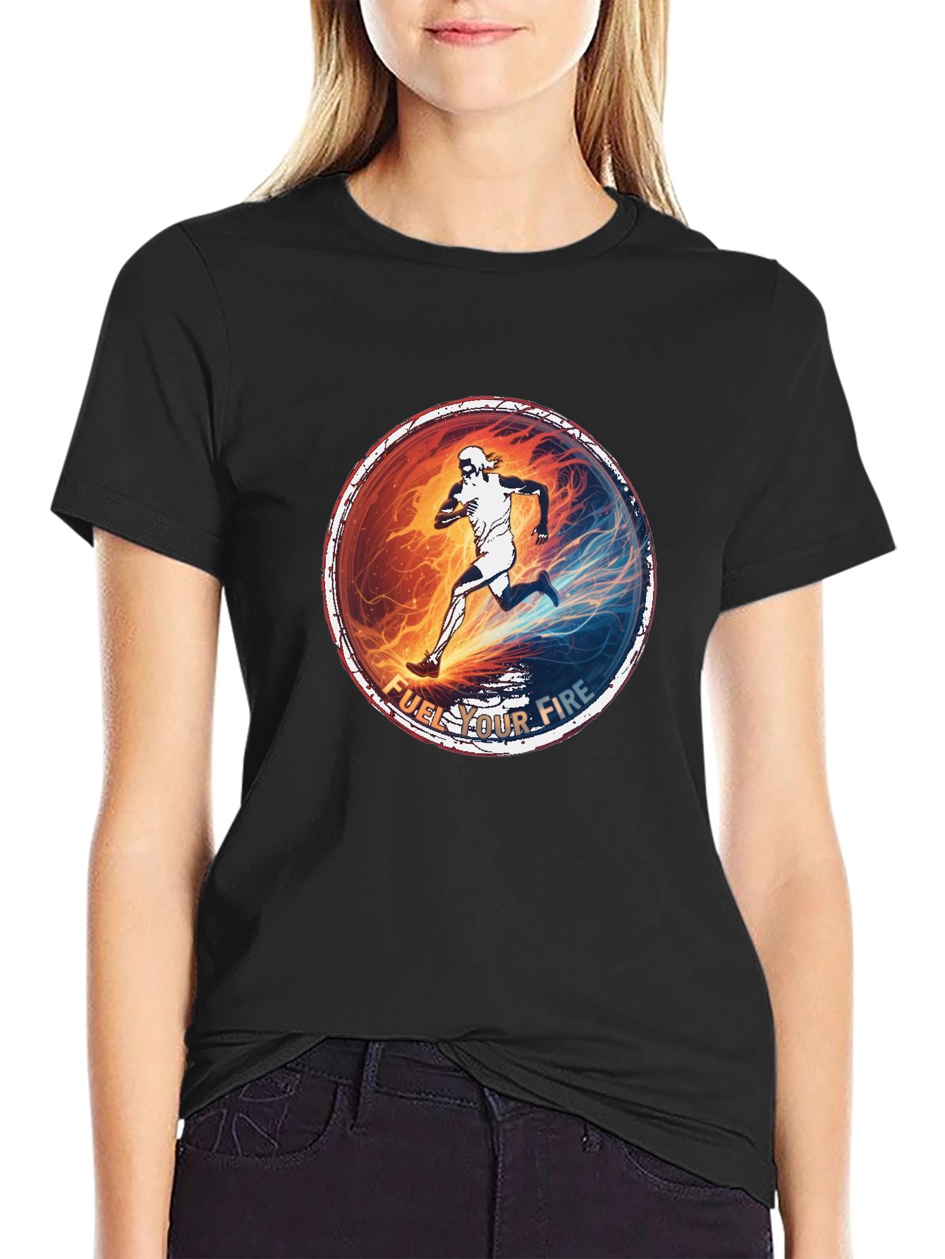 Fuel Your Fire Running Graphic Tee