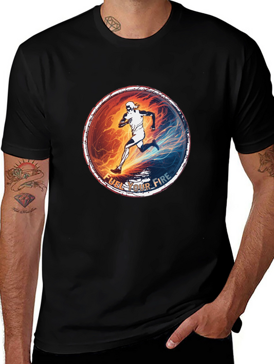 Fuel Your Fire Running Graphic Tee