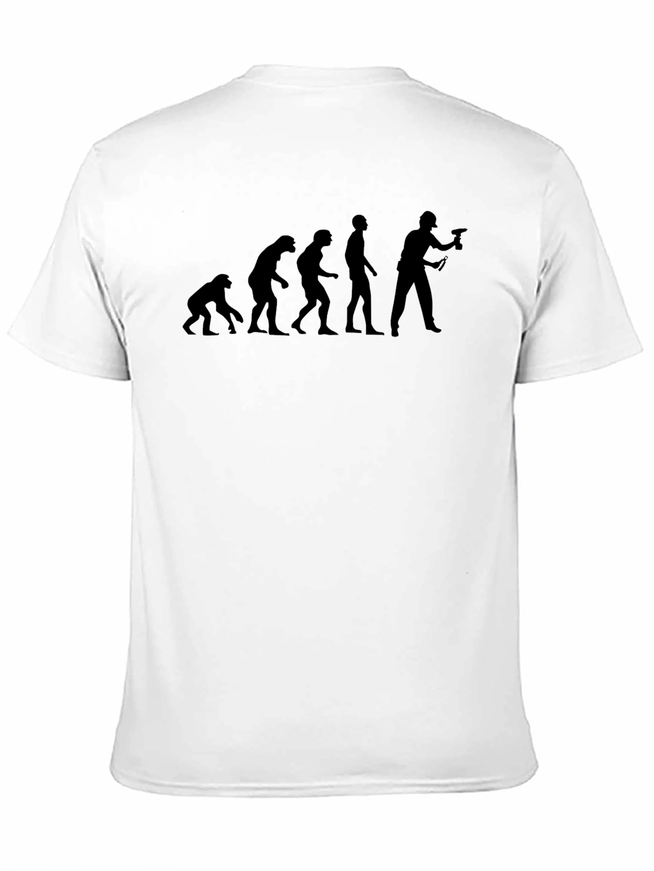 Evolution of Man T-Shirt - Black Graphic Tee