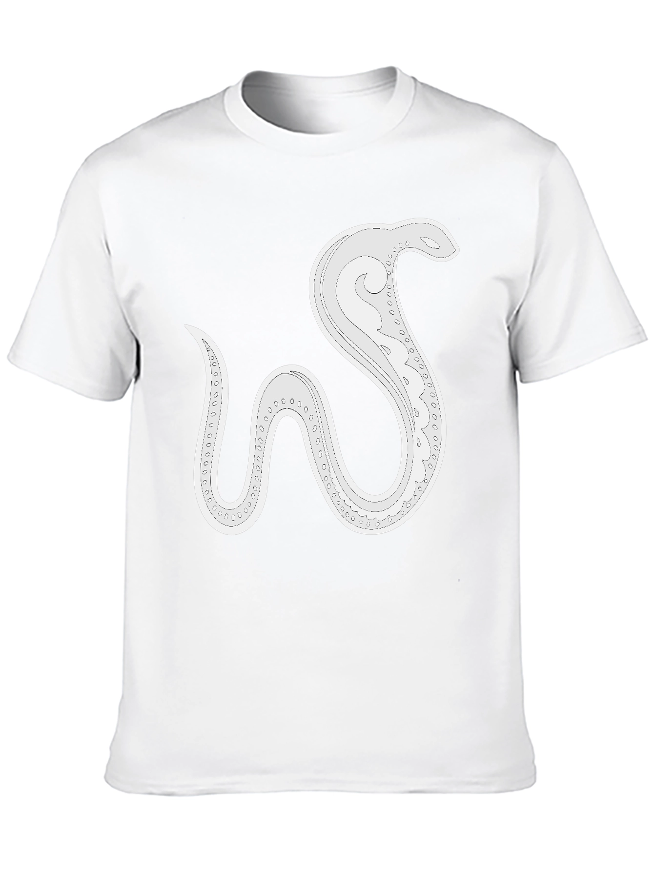 Stylish Snake Graphic Tee