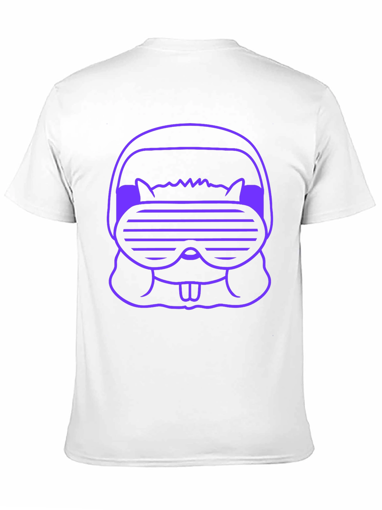 Retro Gamer Squirrel Graphic Tee - Black