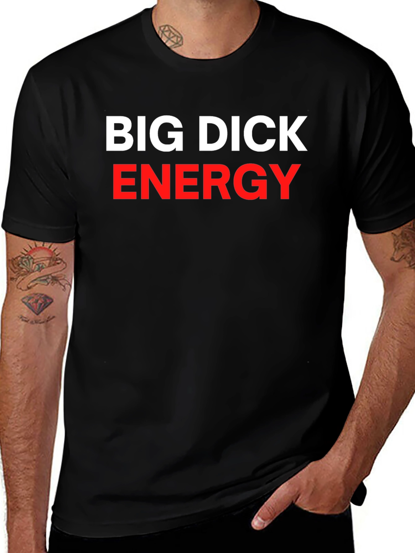 Big Dick Energy Statement T-Shirt - Bold Slogan Tee