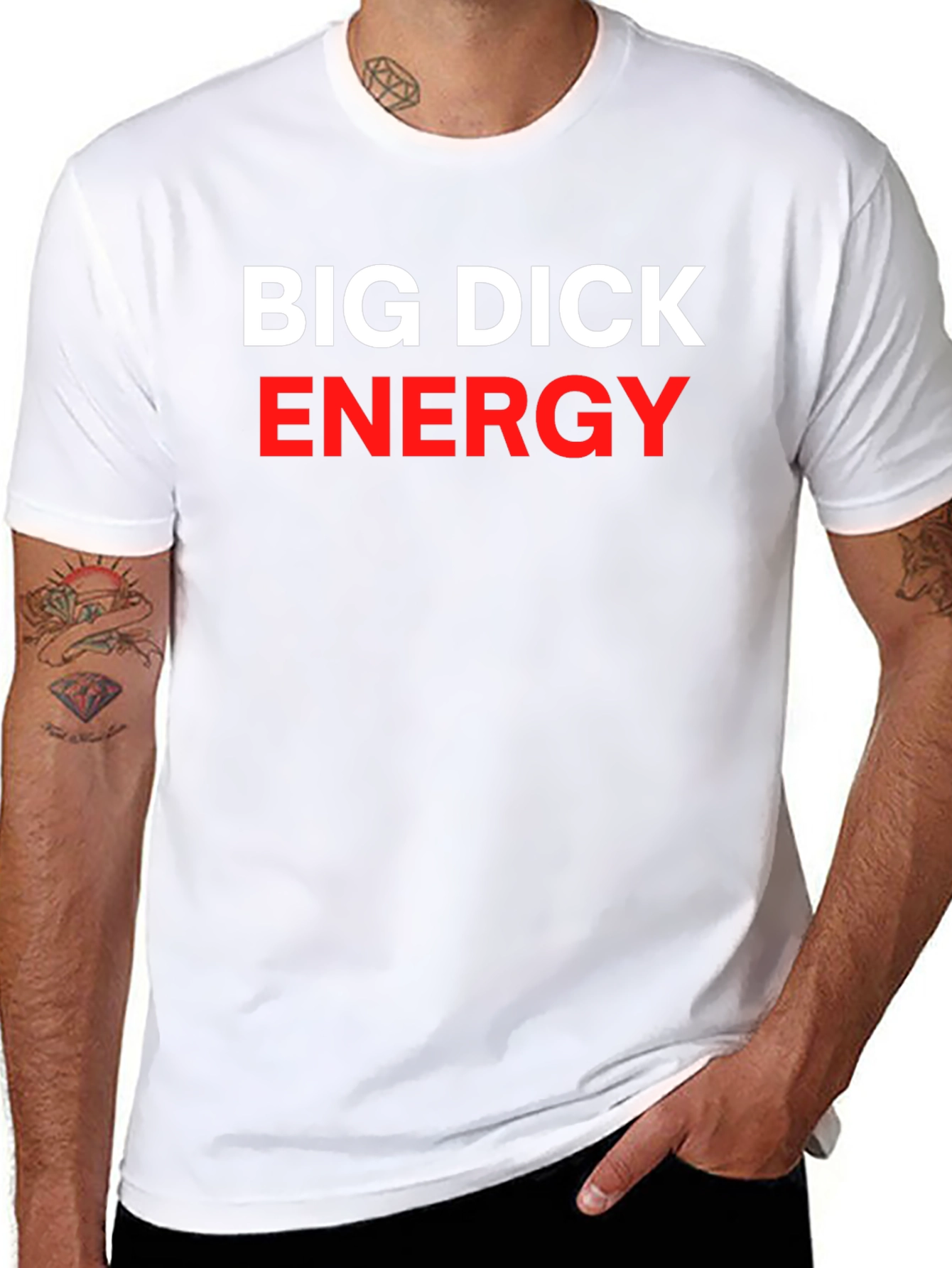 Big Dick Energy Statement T-Shirt - Bold Slogan Tee