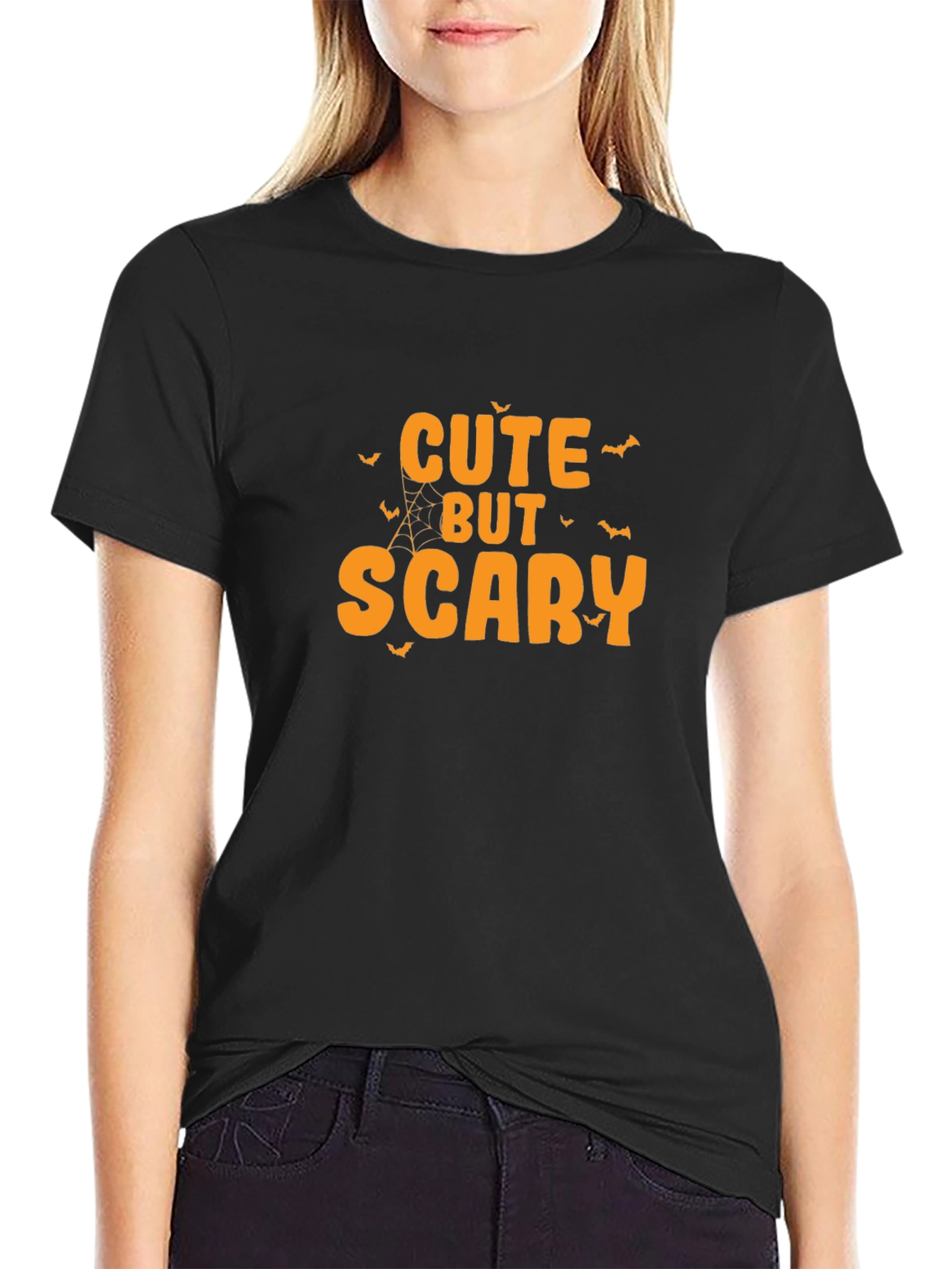 Cute But Scary Halloween Graphic Tee