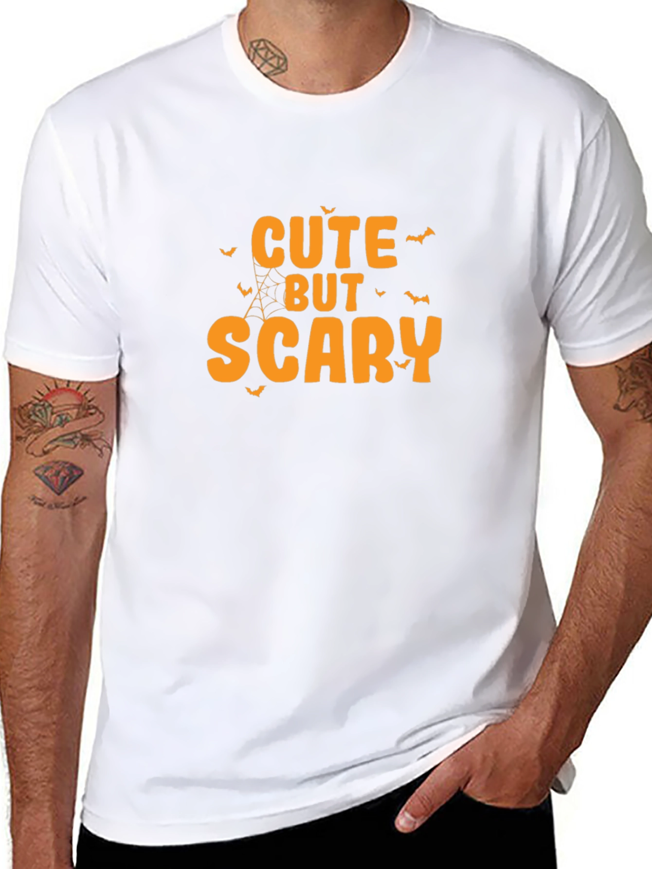 Cute But Scary Halloween Graphic Tee