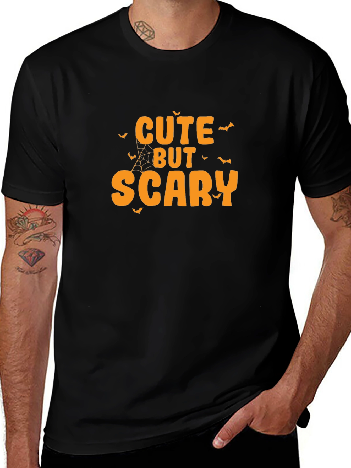 Cute But Scary Halloween Graphic Tee