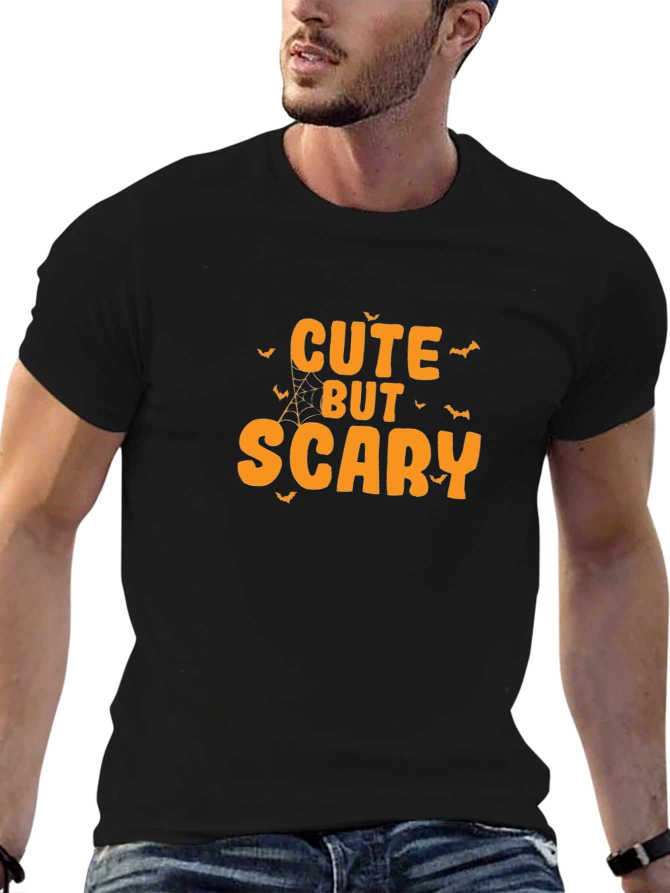 Cute But Scary Halloween Graphic Tee