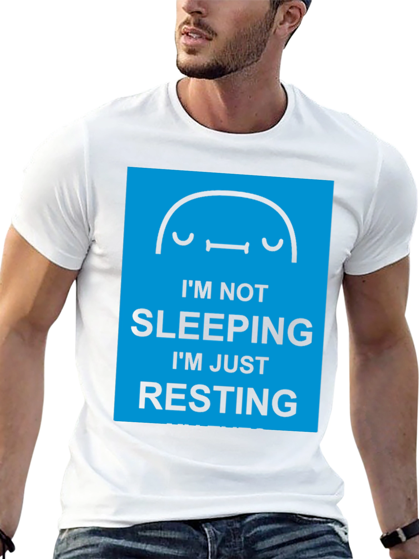Im Not Sleeping Im Just Resting Graphic Tee