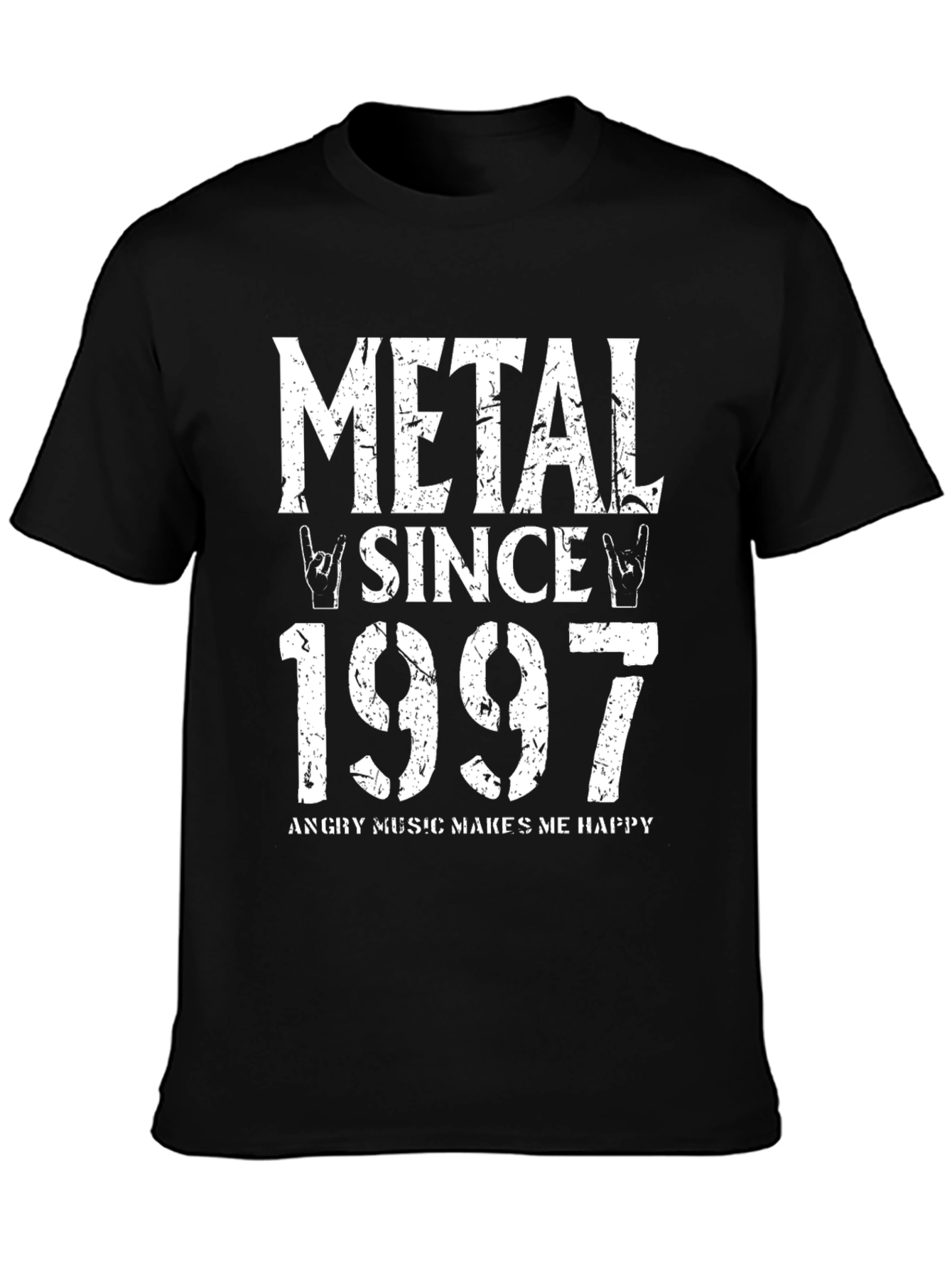 Metal Since 1997 Black Graphic T-Shirt