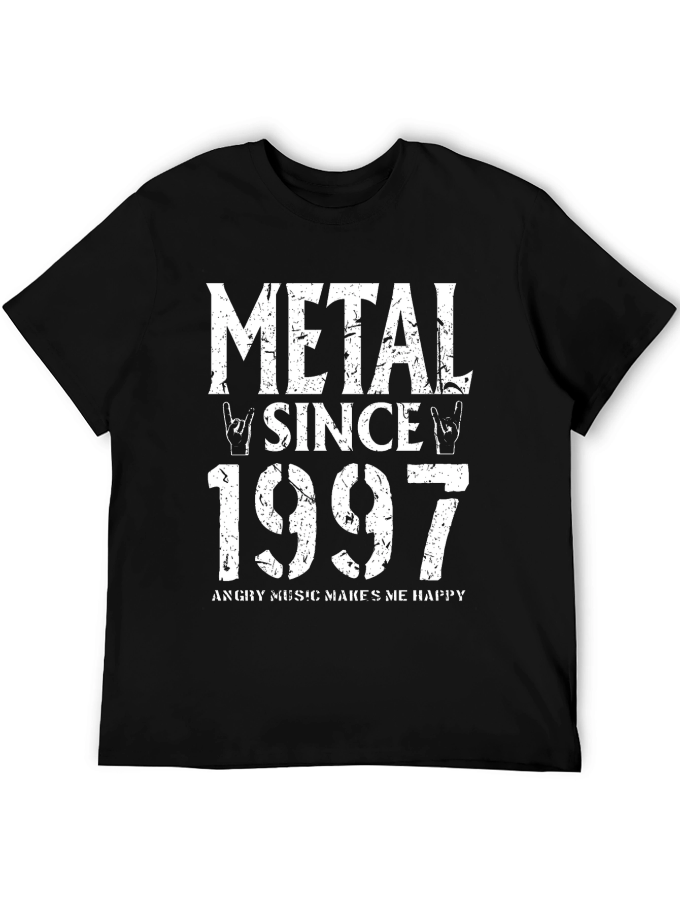 Metal Since 1997 Black Graphic T-Shirt
