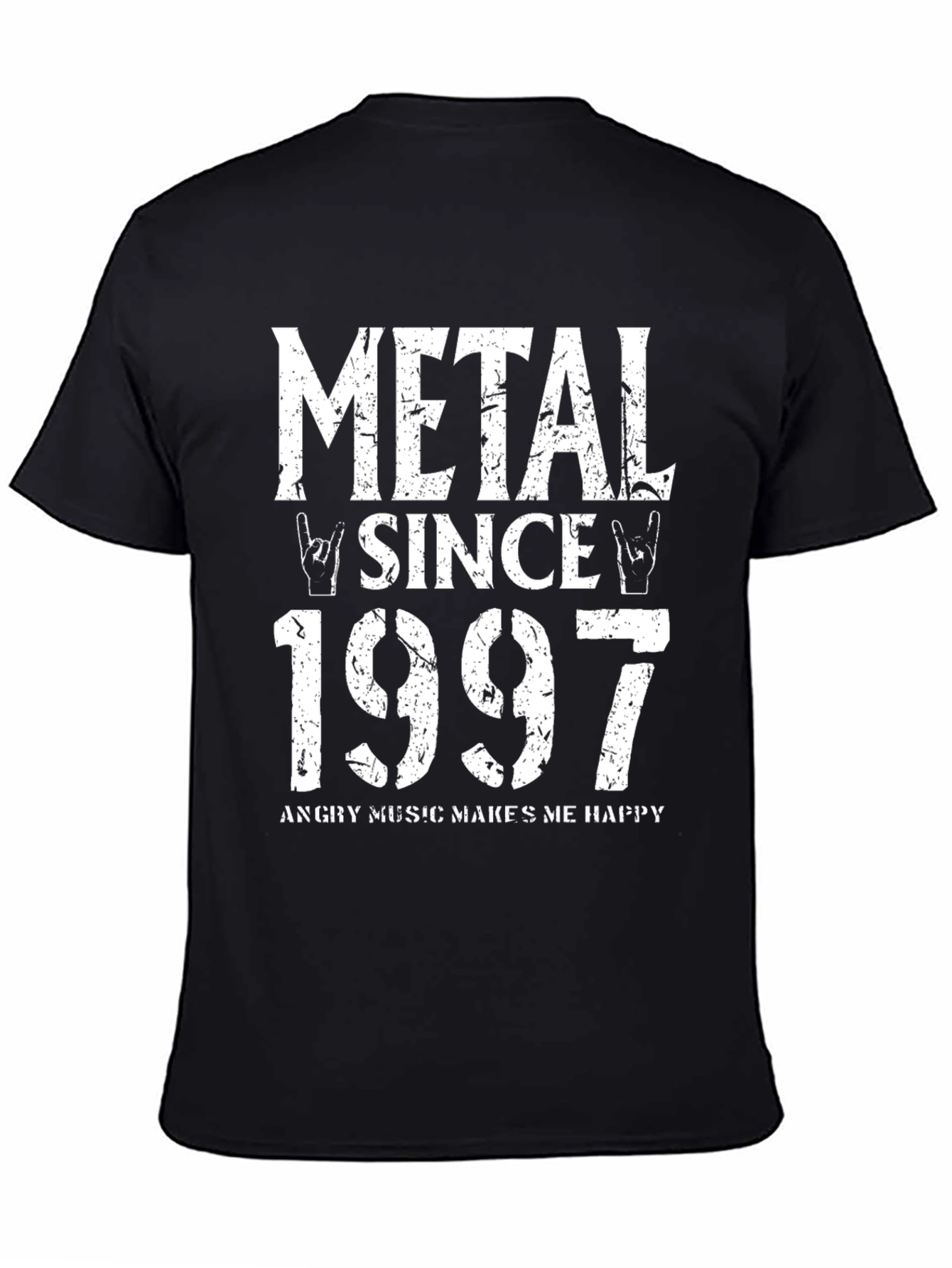 Metal Since 1997 Black Graphic T-Shirt