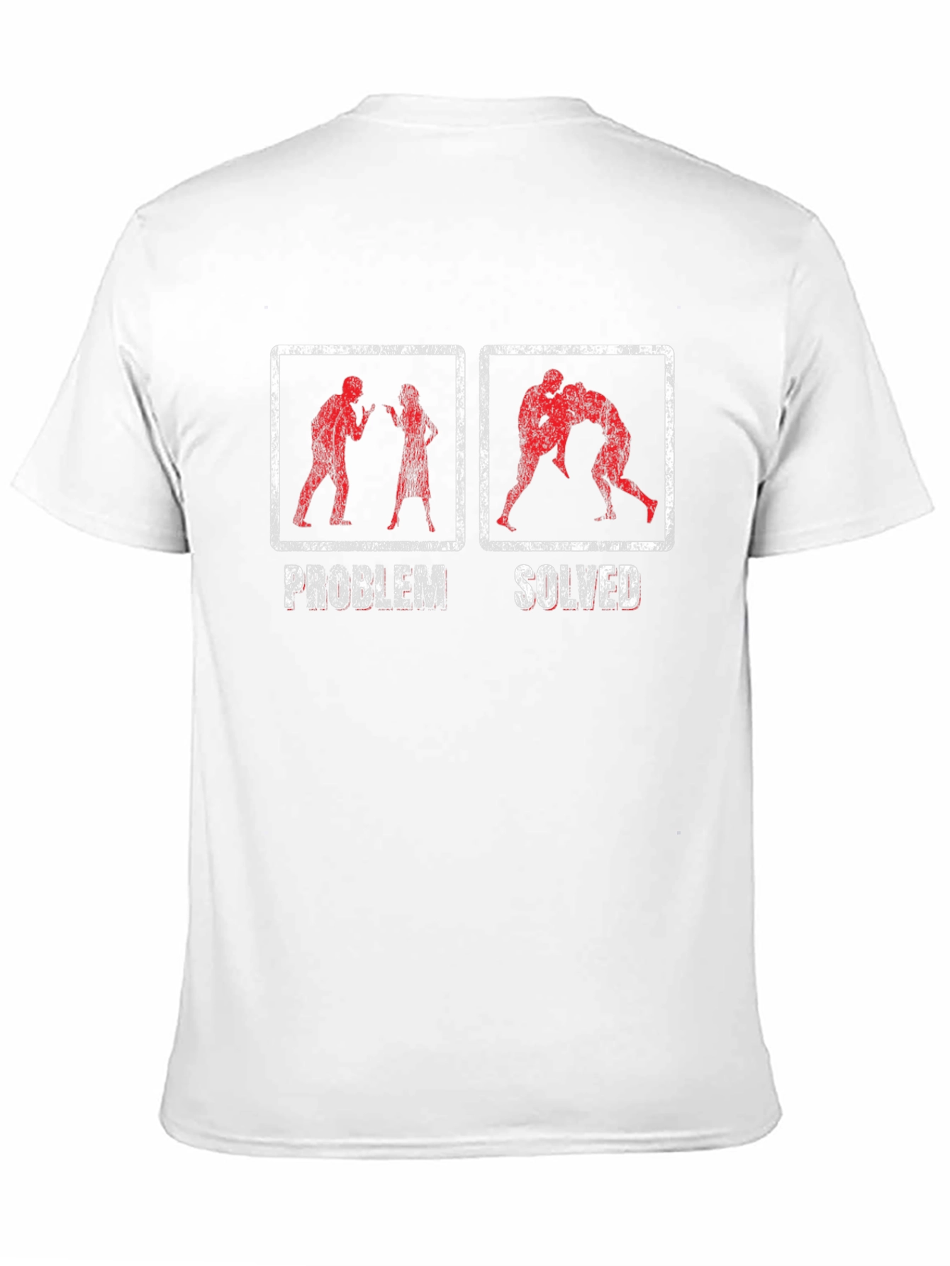 Wrestling Problem Solved Graphic T-Shirt