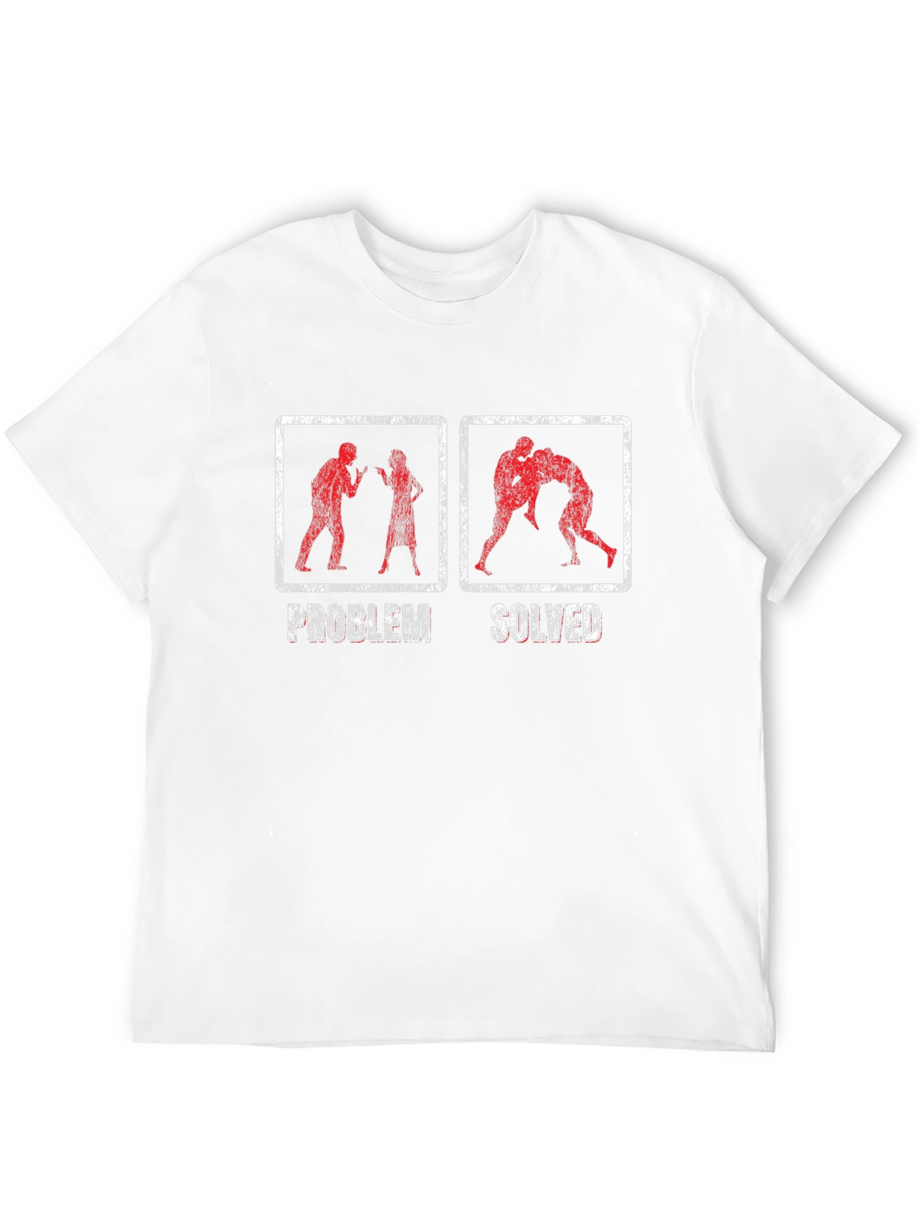 Wrestling Problem Solved Graphic T-Shirt