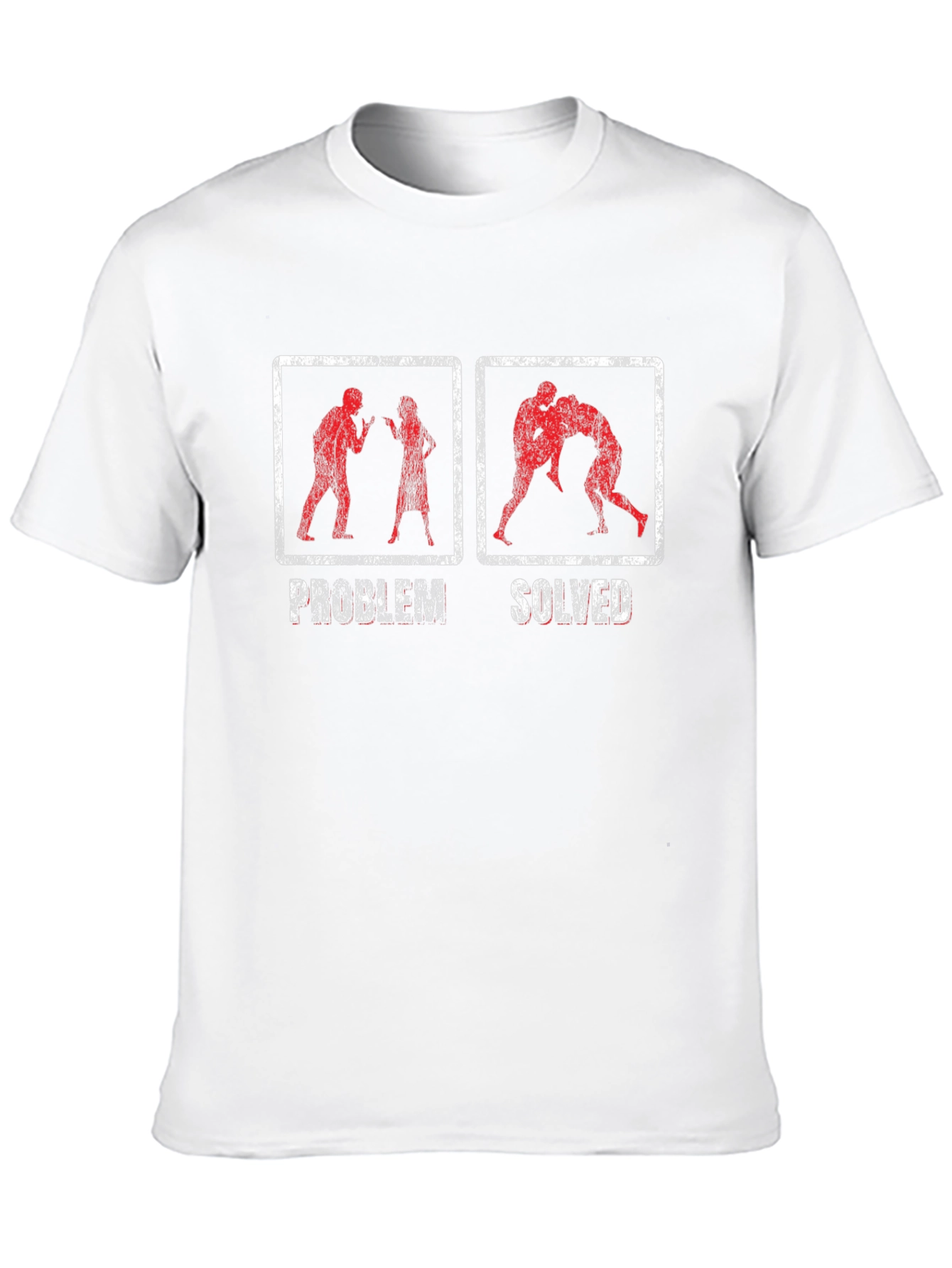 Wrestling Problem Solved Graphic T-Shirt