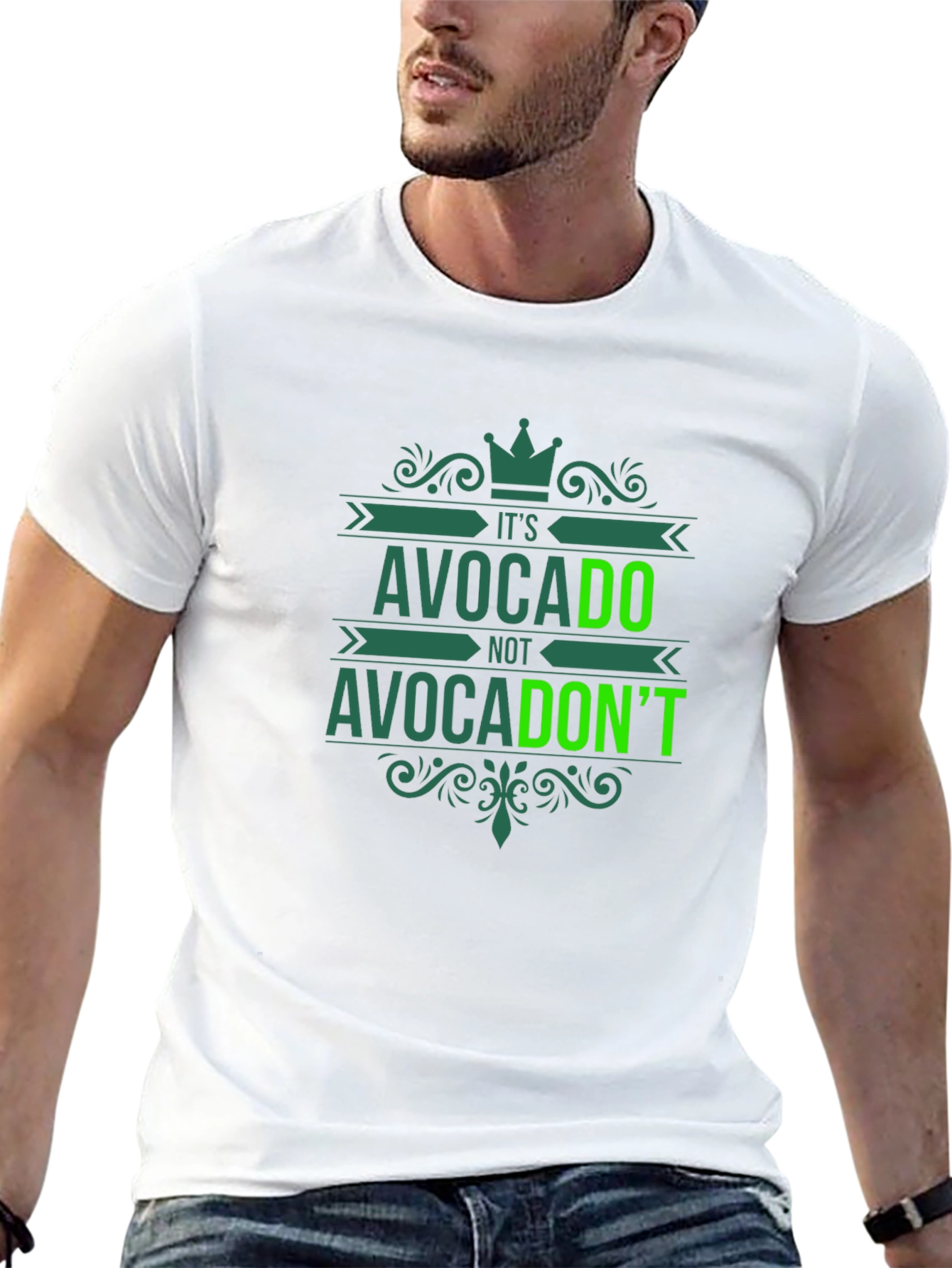 Avocado T-Shirt - Its Avocado Not AvocaDONT Fun Tee
