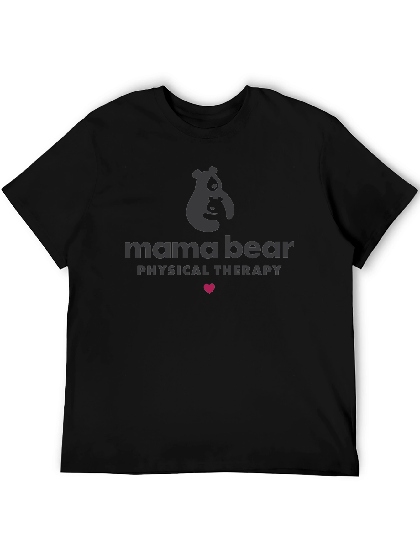 Mama Bear Physical Therapy Black T-Shirt
