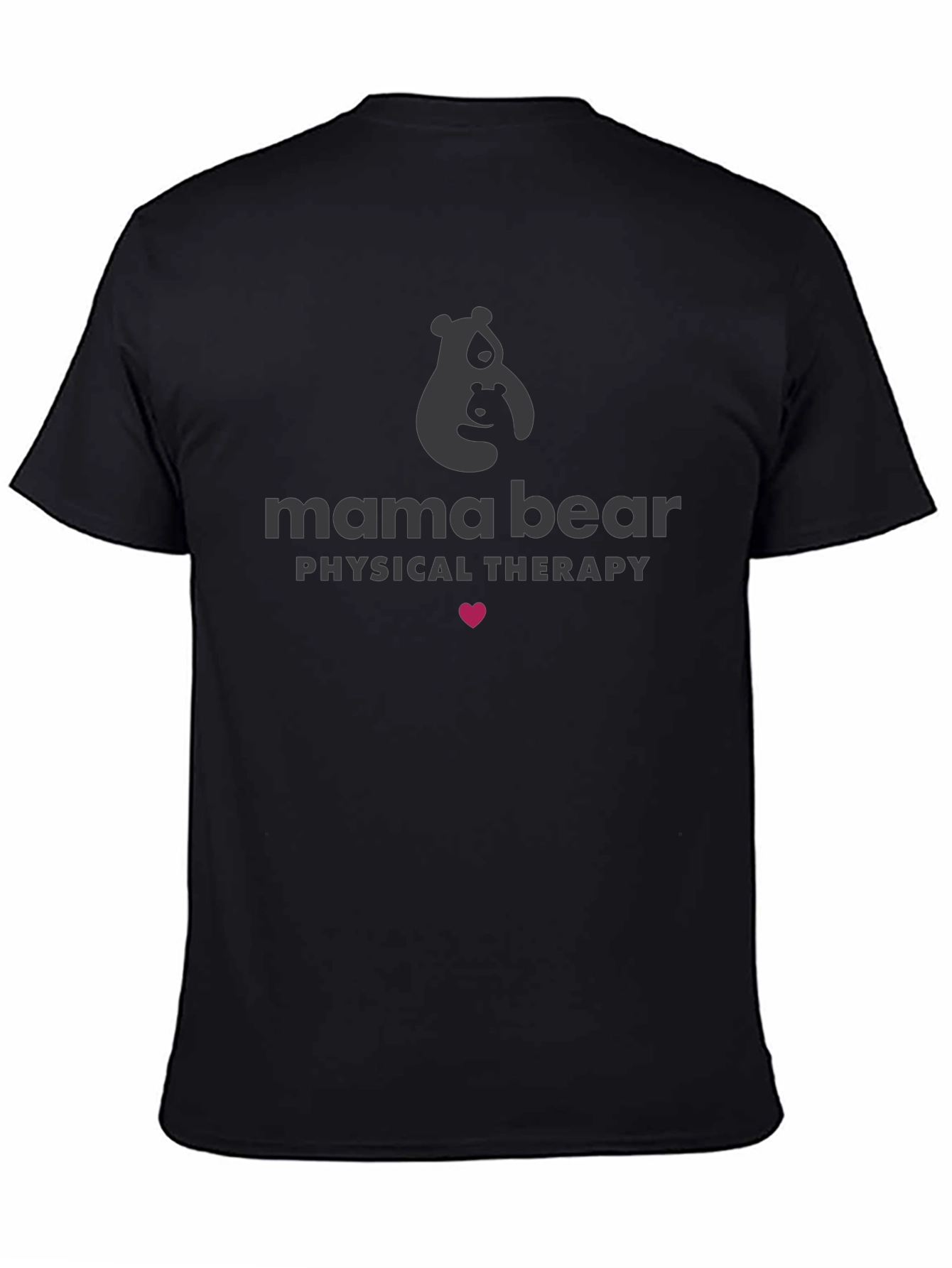 Mama Bear Physical Therapy Black T-Shirt