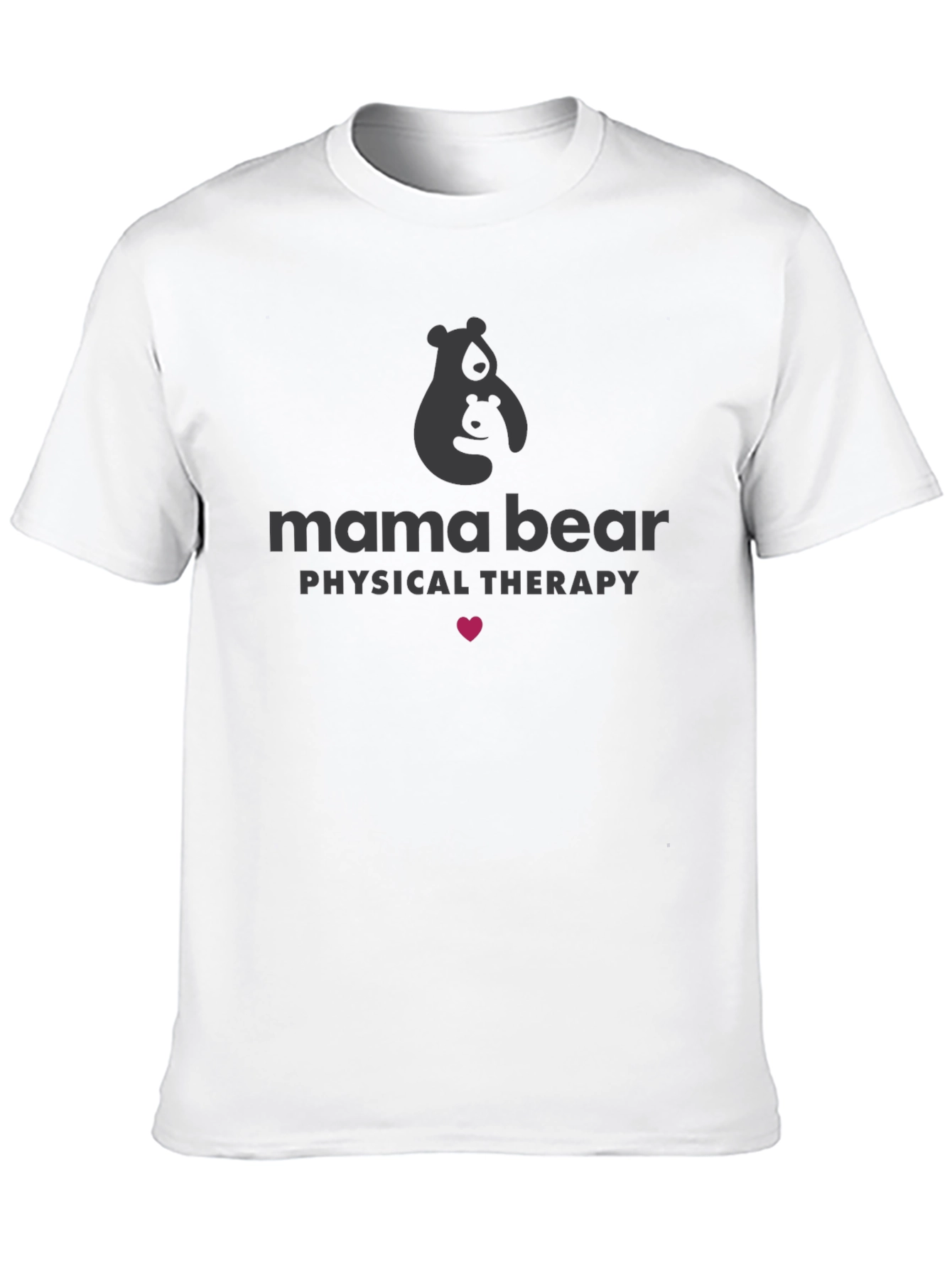 Mama Bear Physical Therapy Black T-Shirt