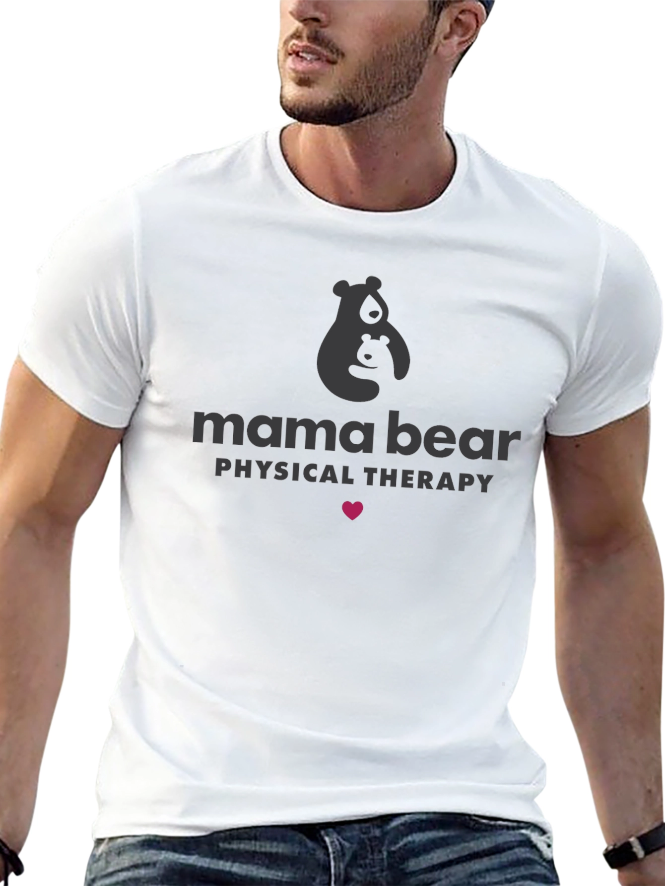 Mama Bear Physical Therapy Black T-Shirt