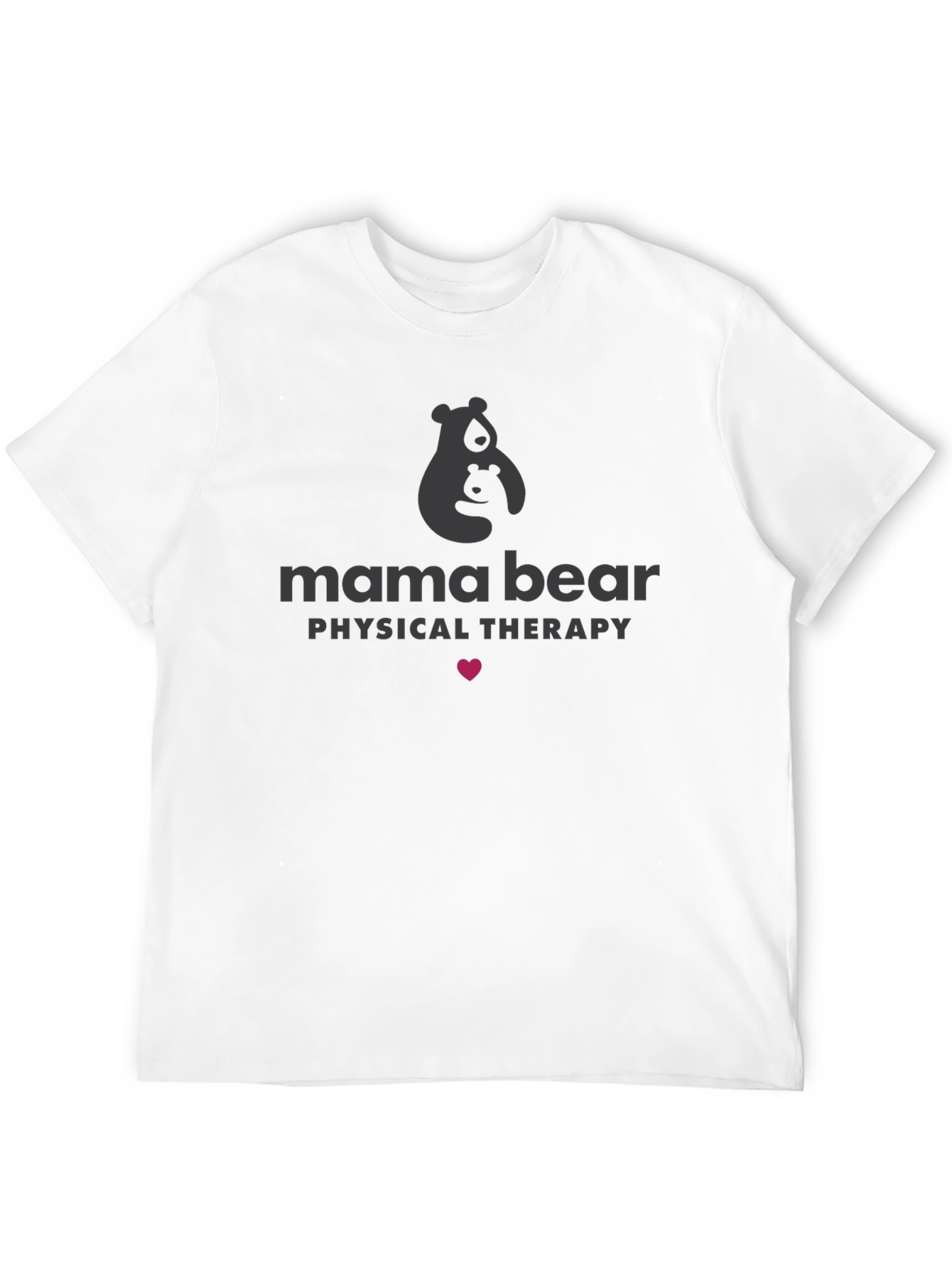 Mama Bear Physical Therapy Black T-Shirt