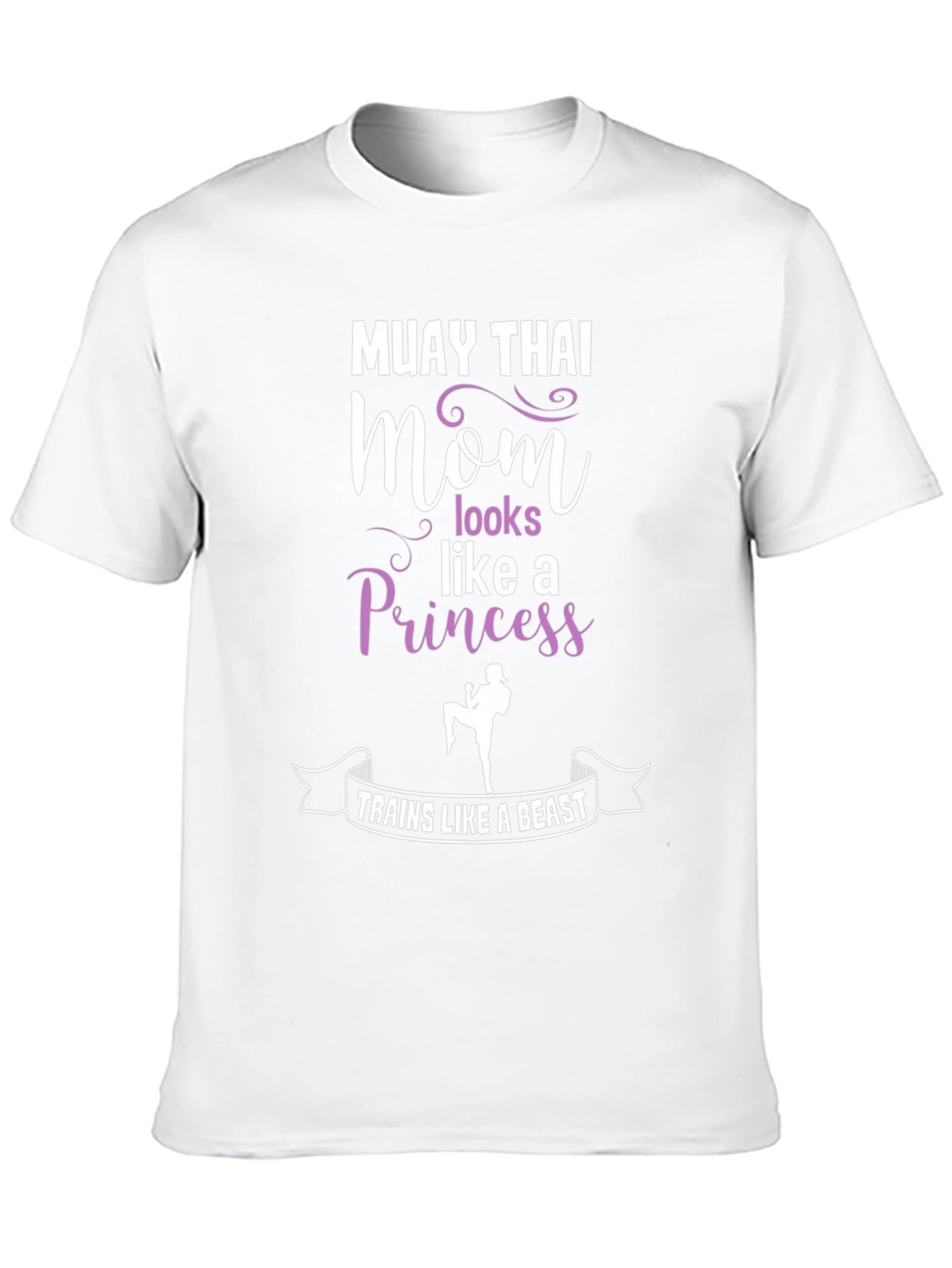 Muay Thai Mom T-Shirt: Princess & Beast